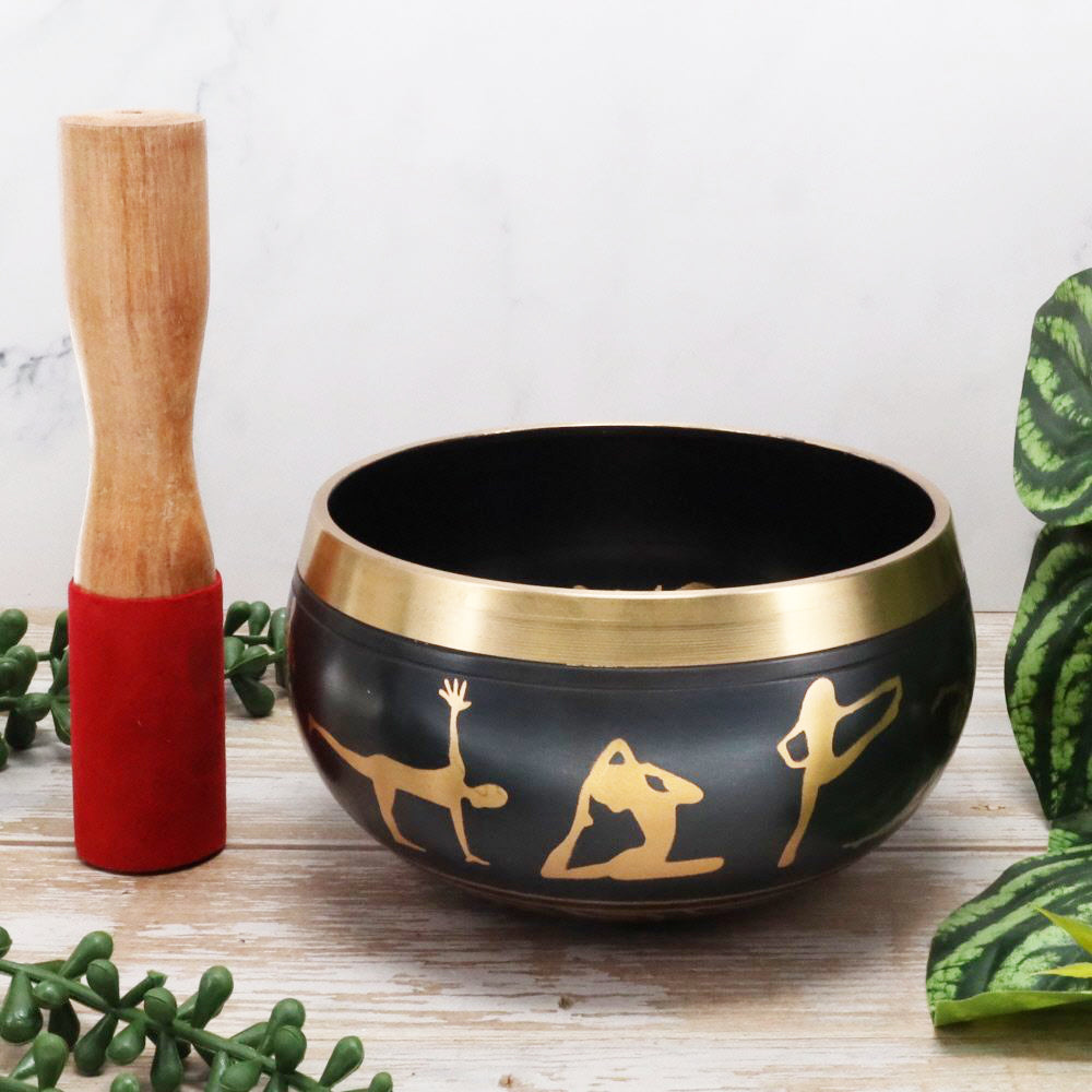 Yoga Asana Tibetan Singing Bowl
