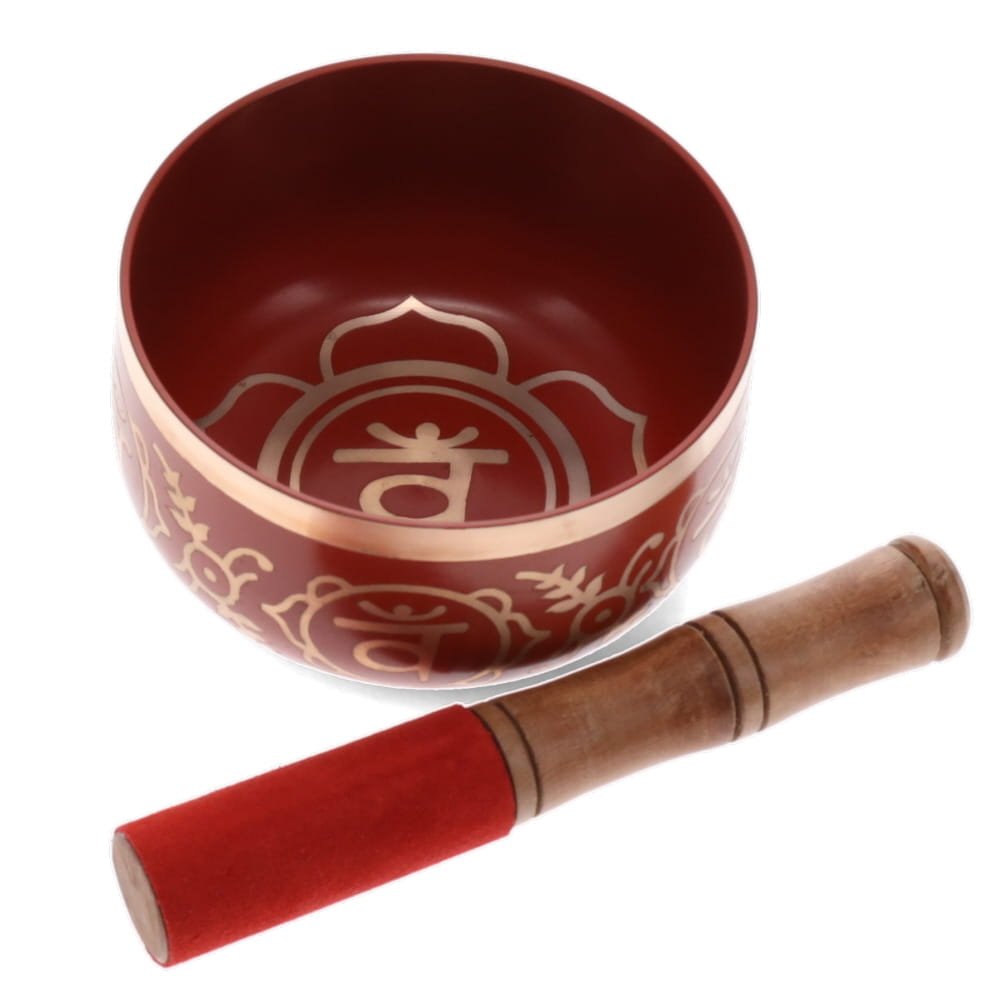 Sacral Chakra Orange Tibetan Singing Bowl 12.5cm