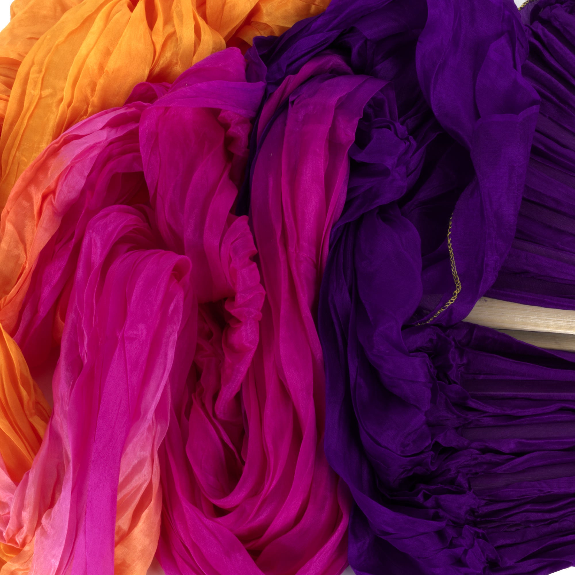 Silk Veil Fans Long - pair