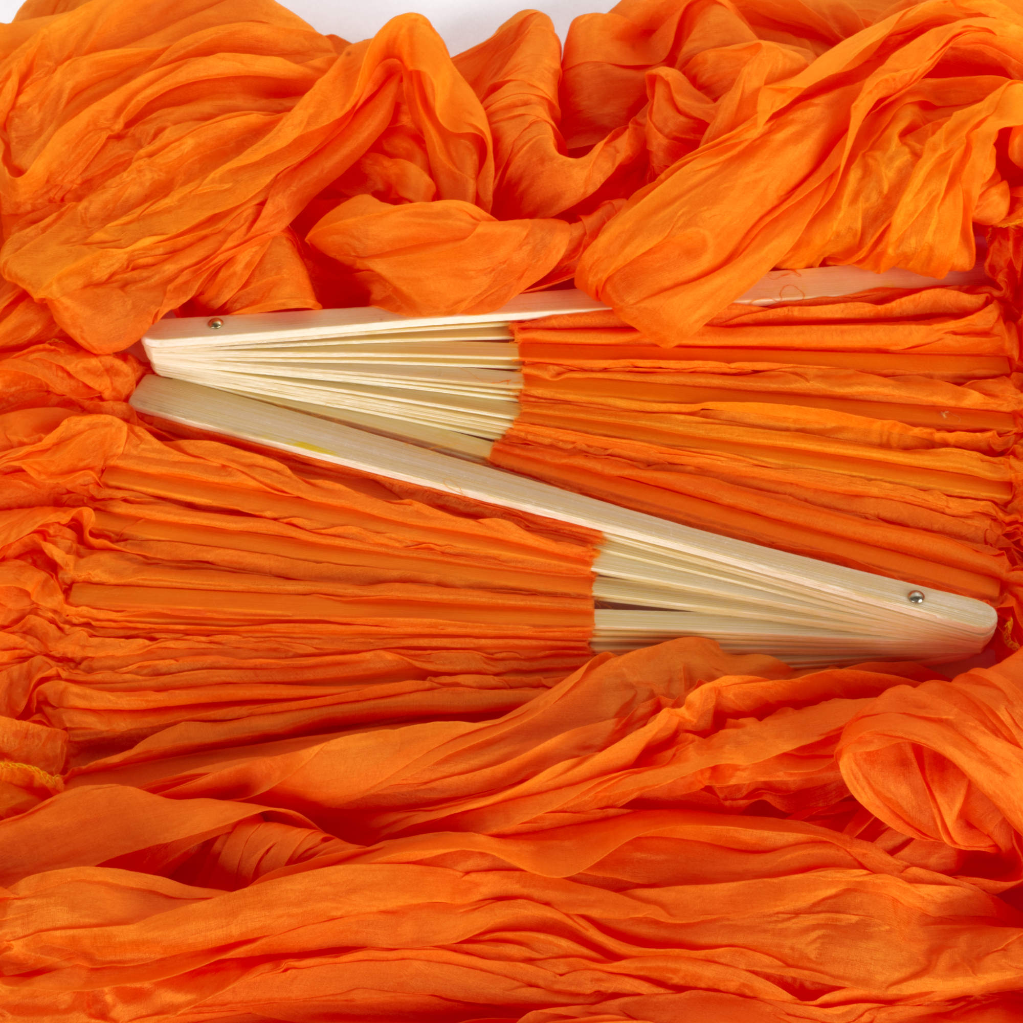 Silk Veil Fans Long - pair