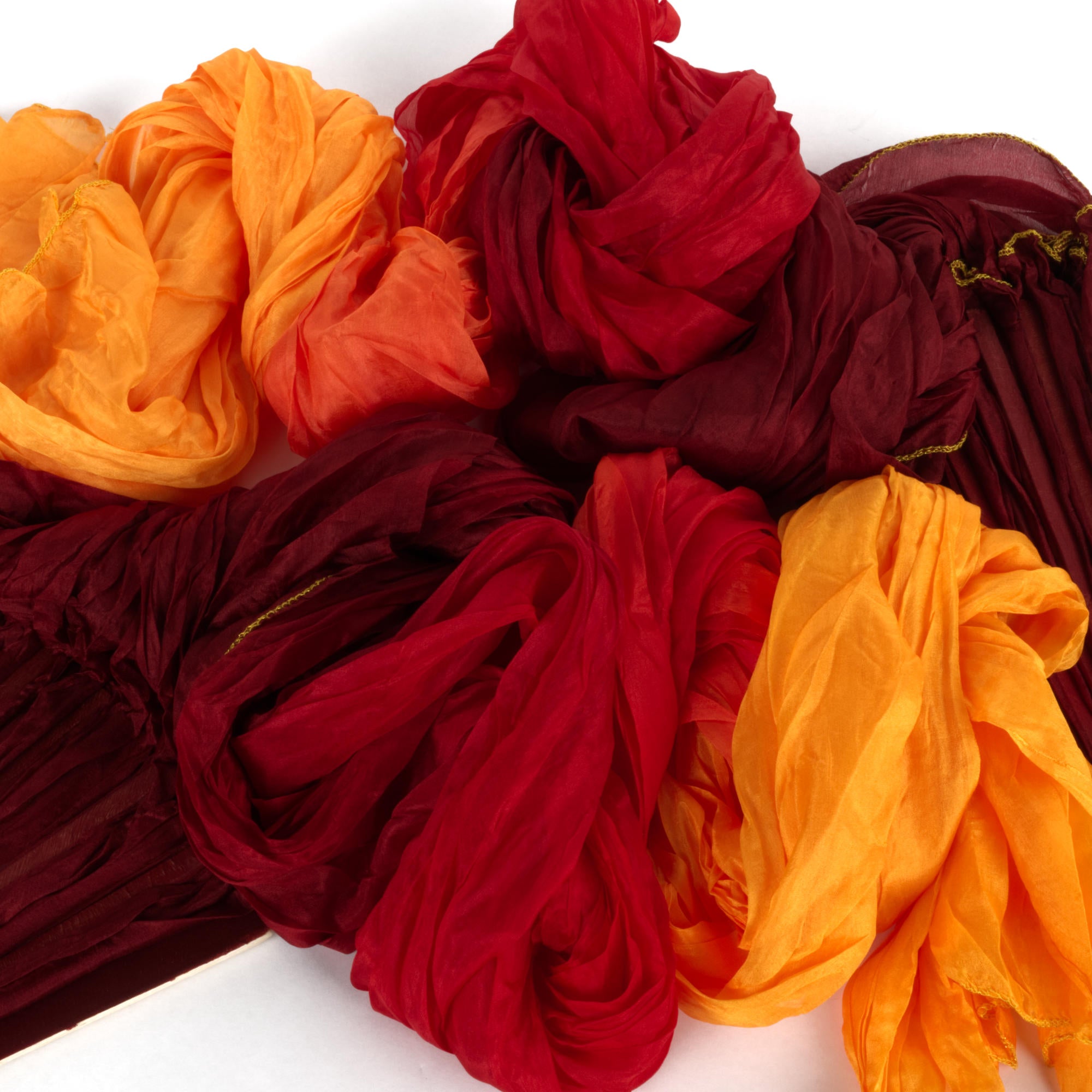 Silk Veil Fans Long - pair