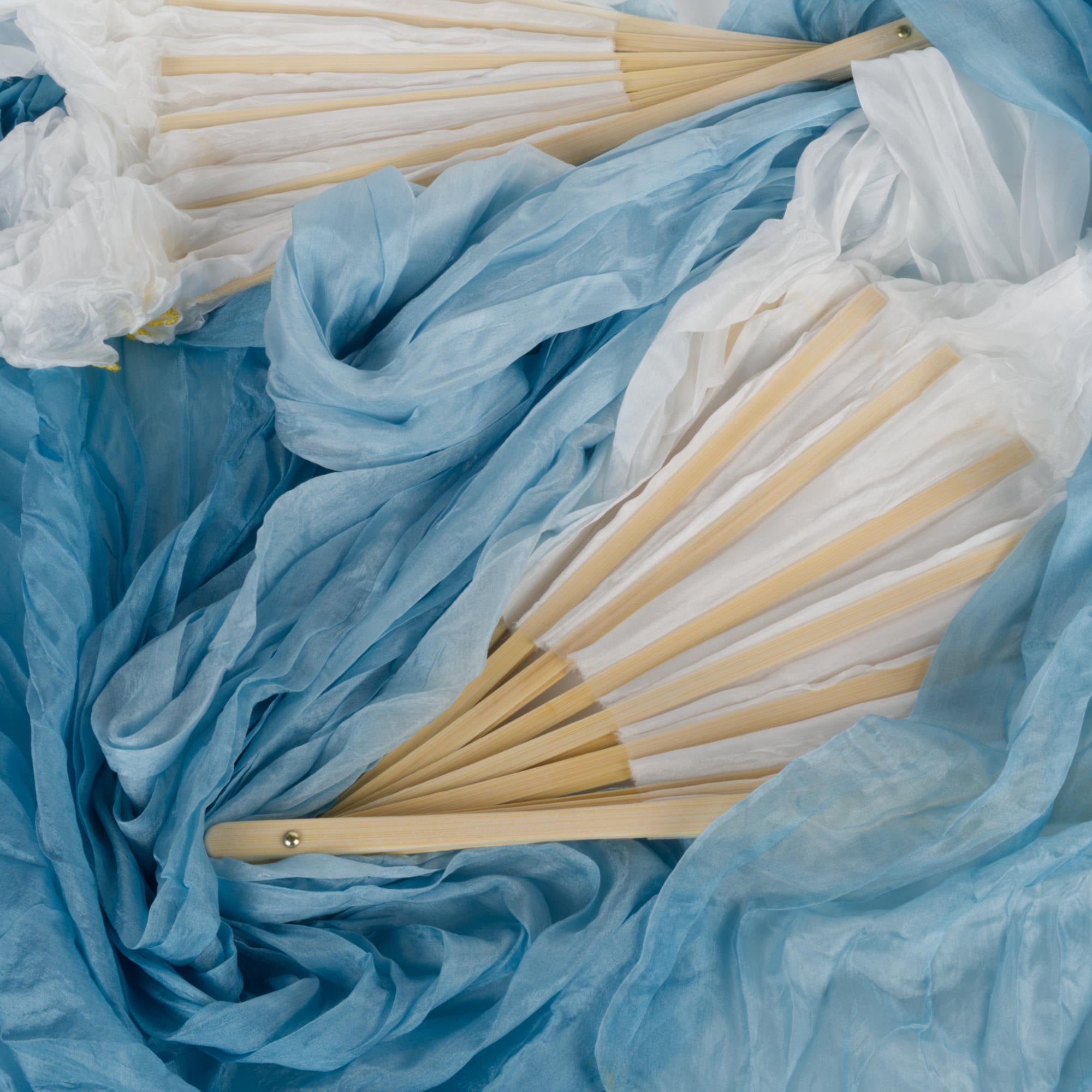 Silk Veil Fans Long - pair