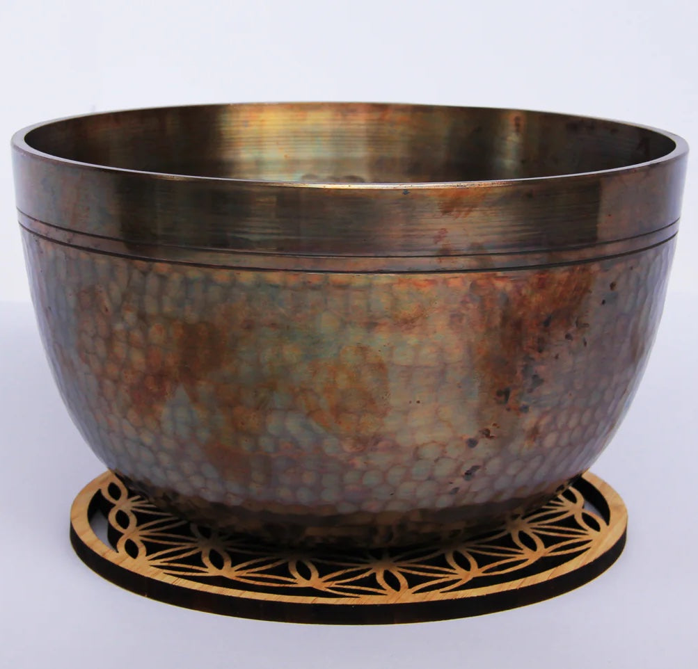 Deep Dotted Singing Bowl
