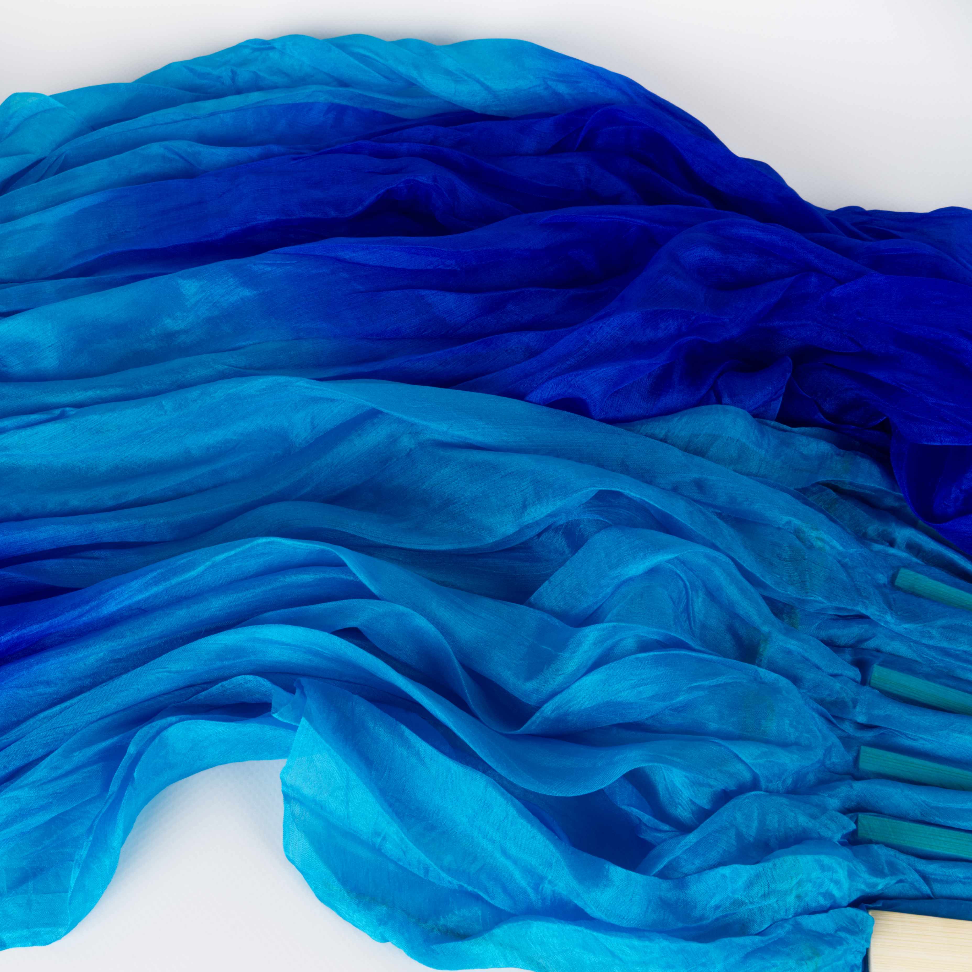 Silk Veil Fans Short - Pair