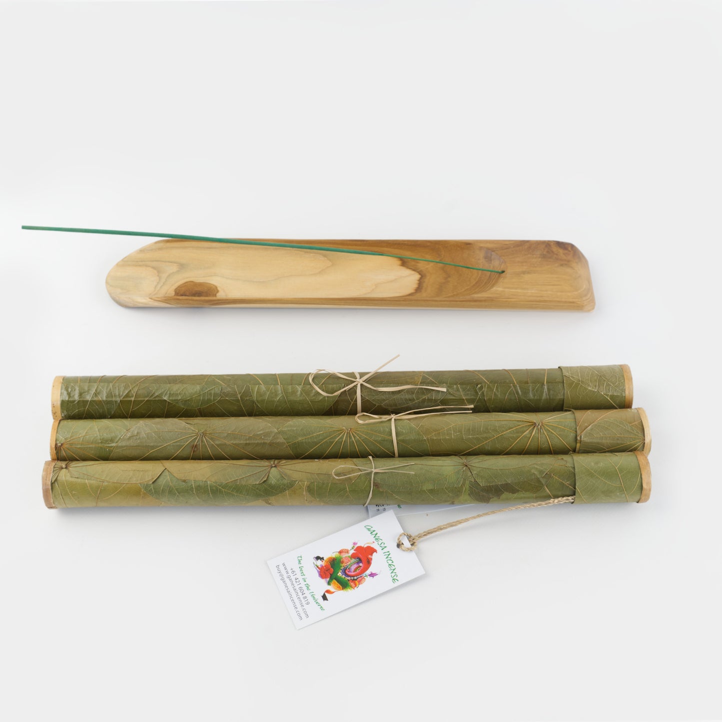 Ganesa Wooden Incense Holder XL