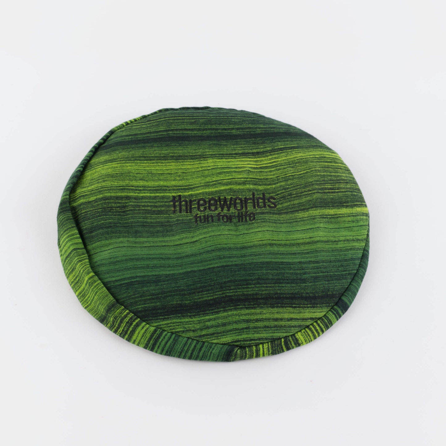 Djembe Head Cover Green Stripe