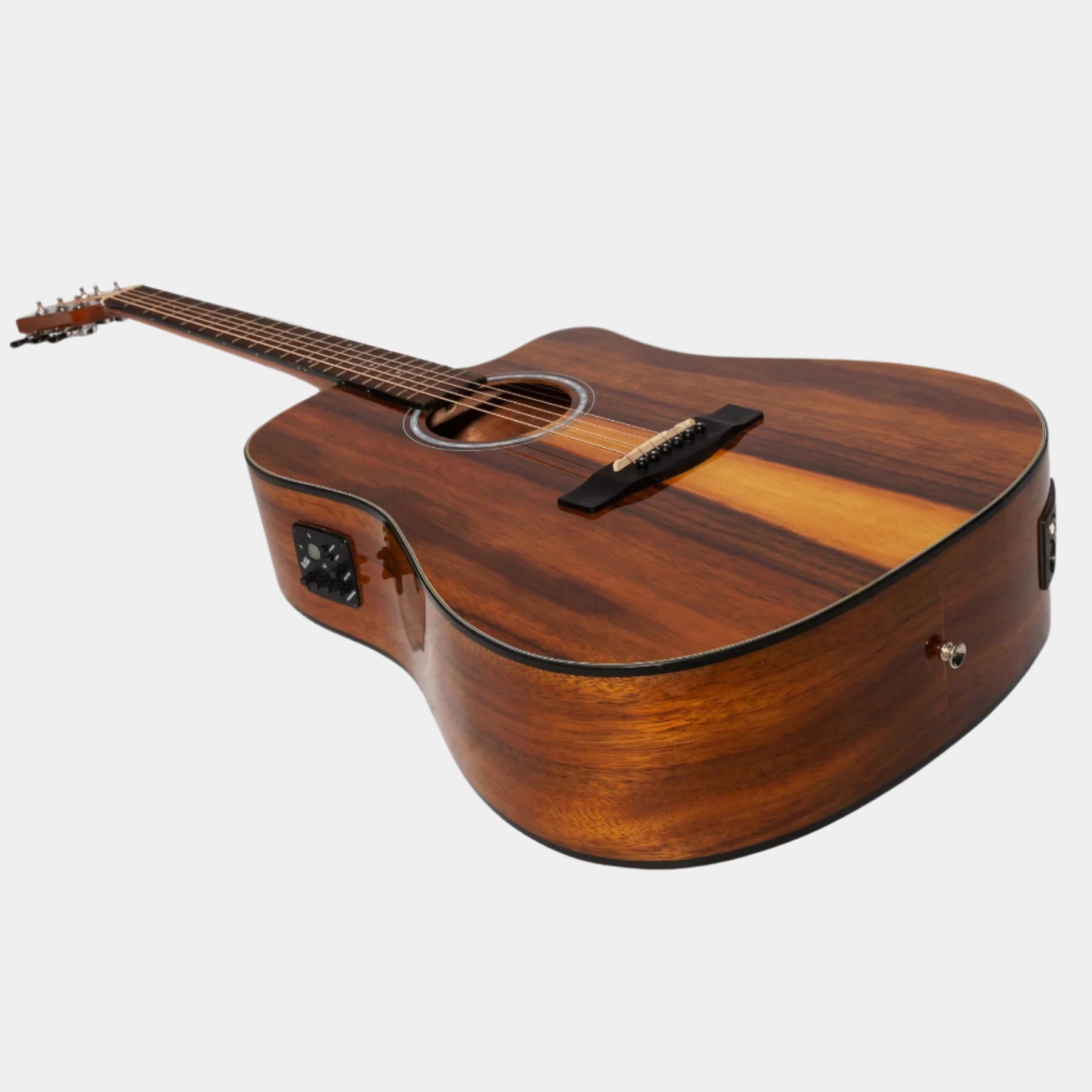 Martinez '51 Series' Dreadnought Acoustic Guitar Exotic