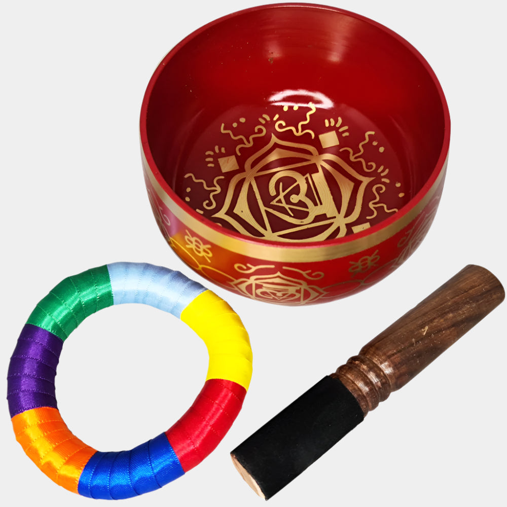 Root Chakra Tibetan Singing Bowl 13cm