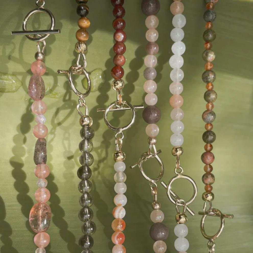 Jupiter Beads Crystal Necklace