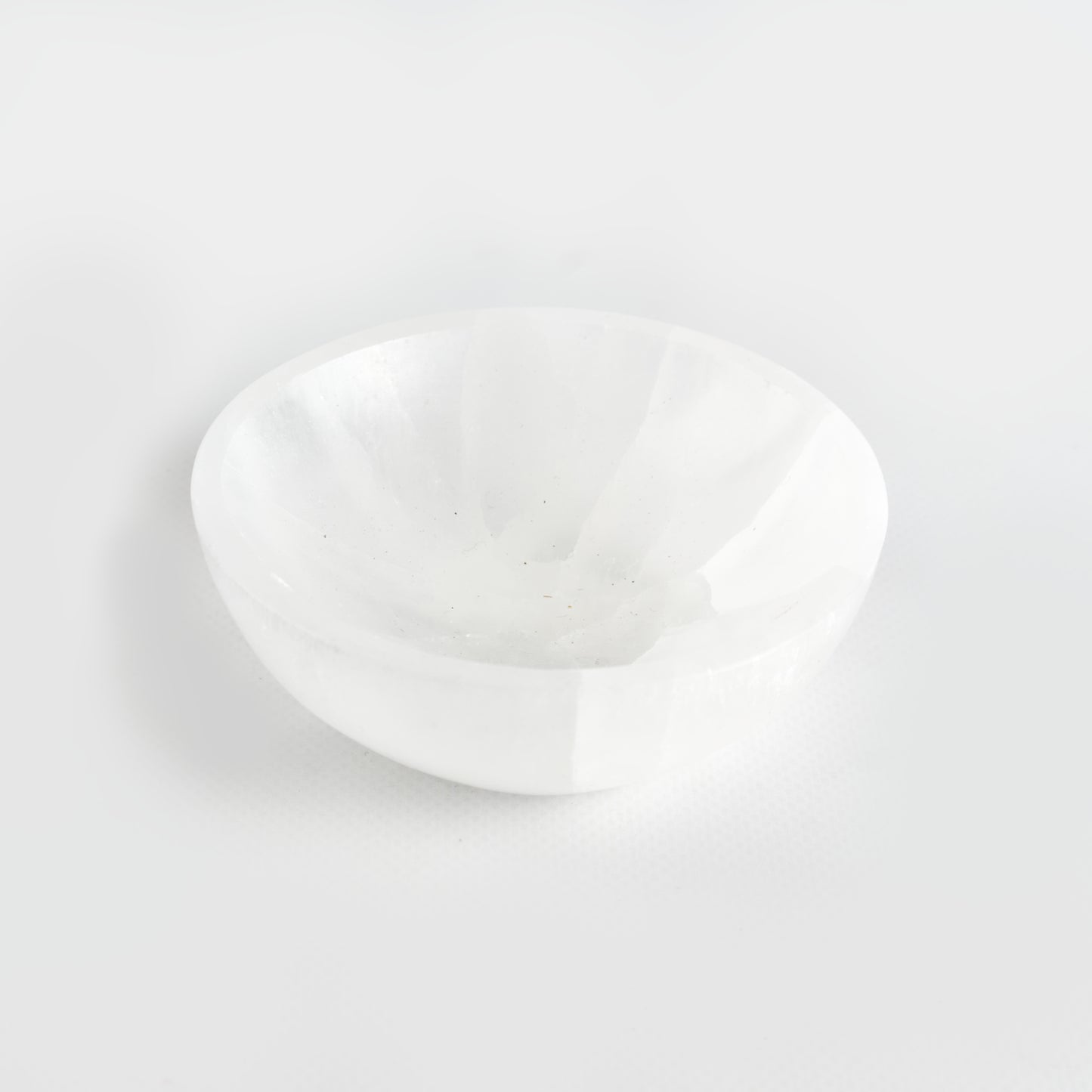 Selenite Round Bowl