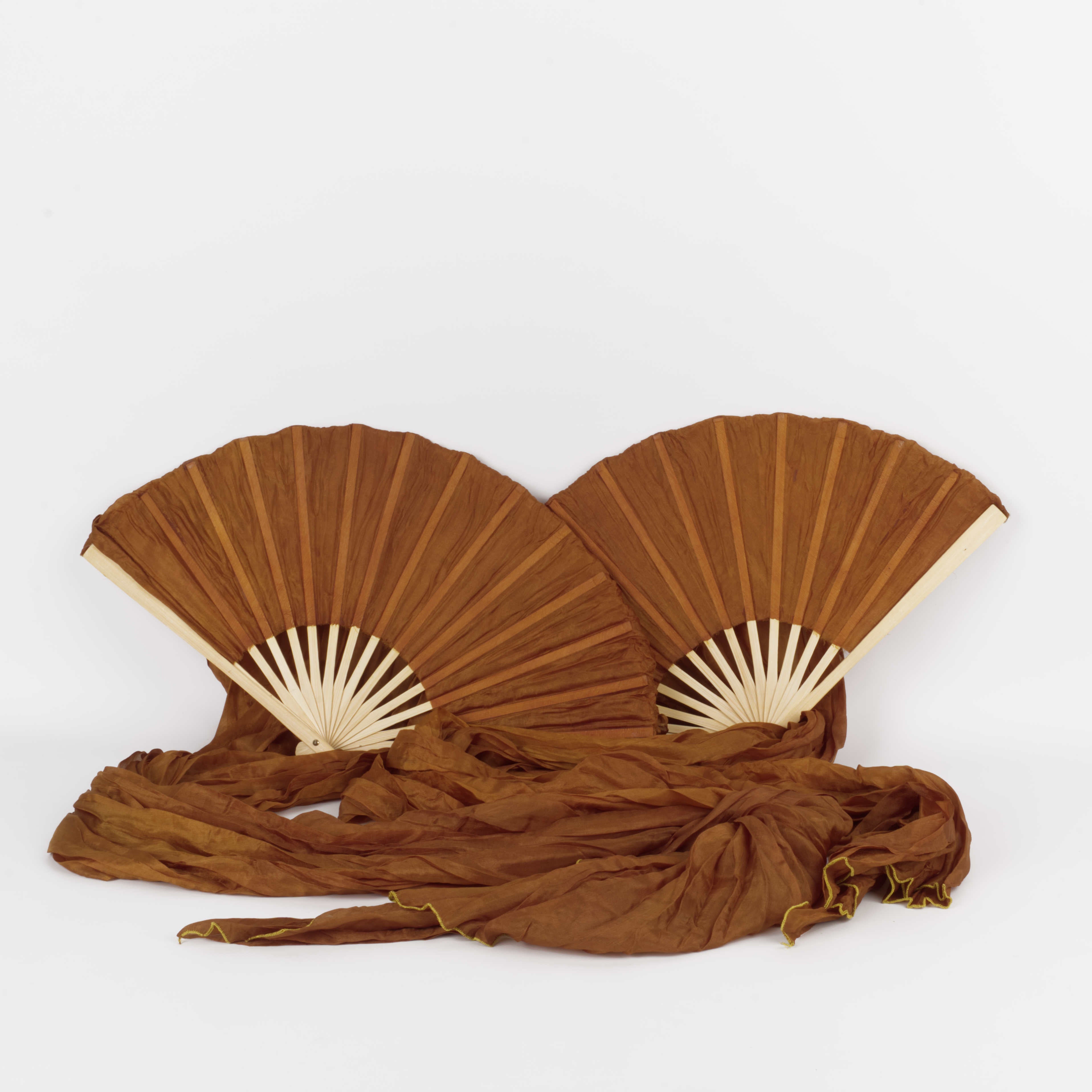 Silk Veil Fans Long - pair