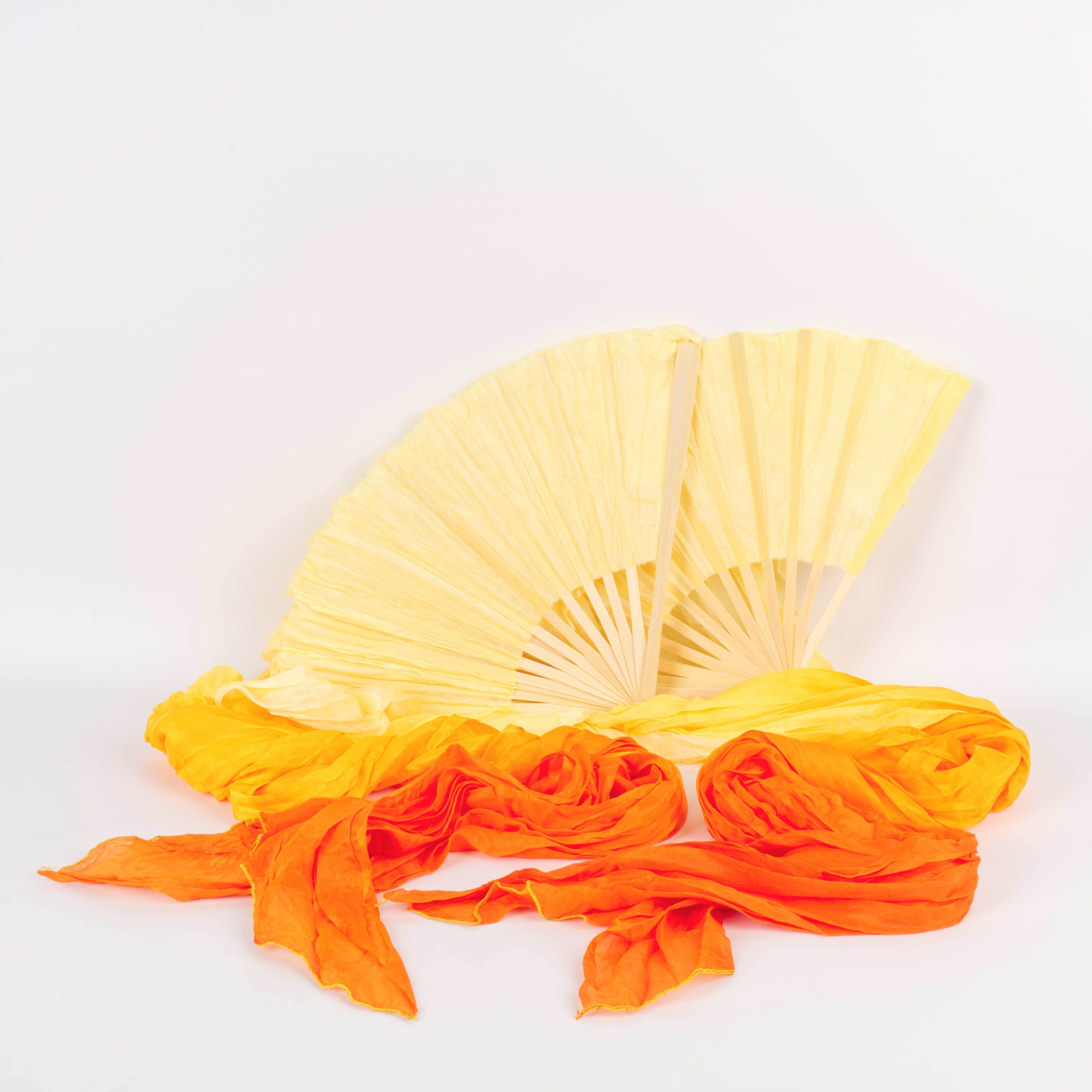 Silk Veil Fans Long - pair