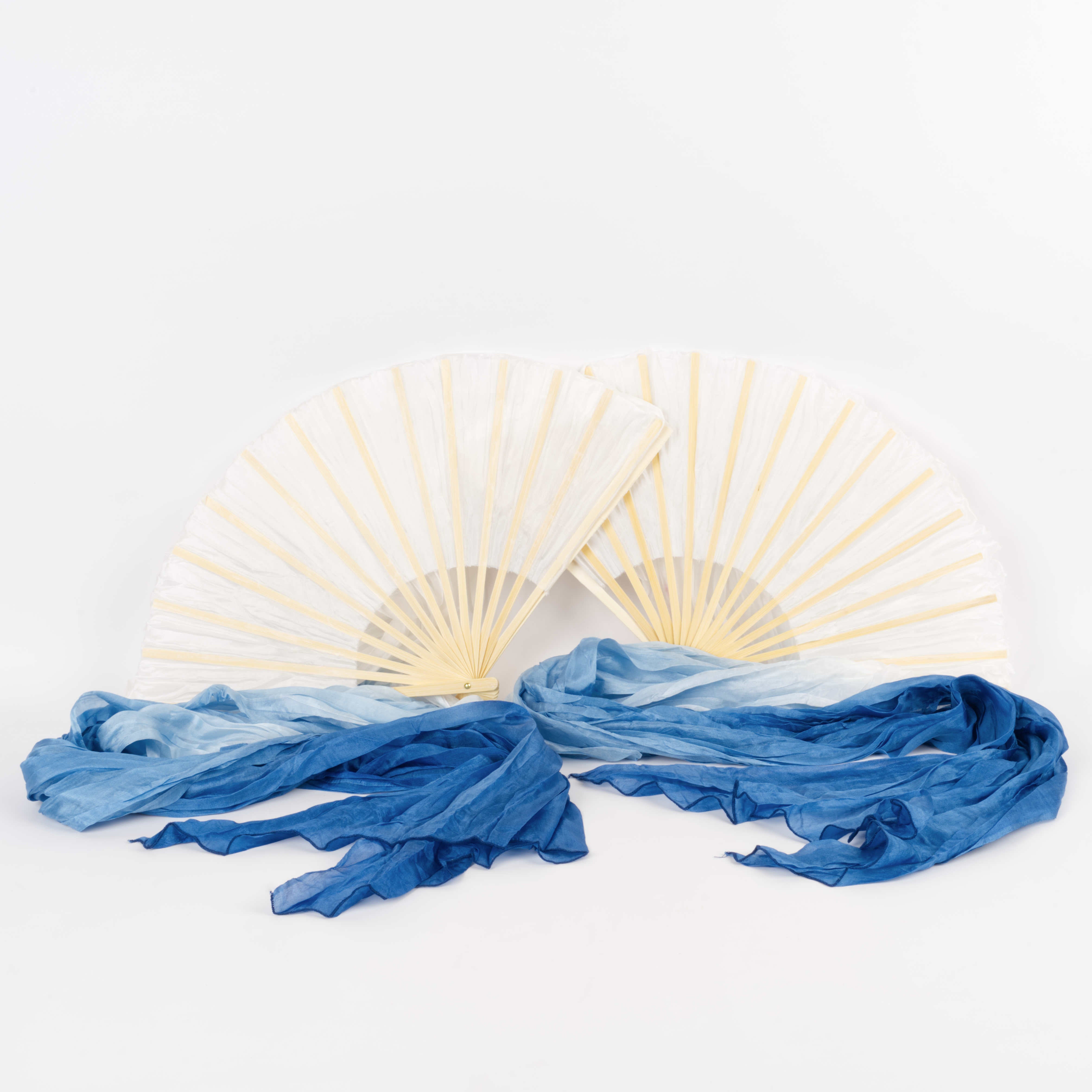 Silk Veil Fans Long - pair