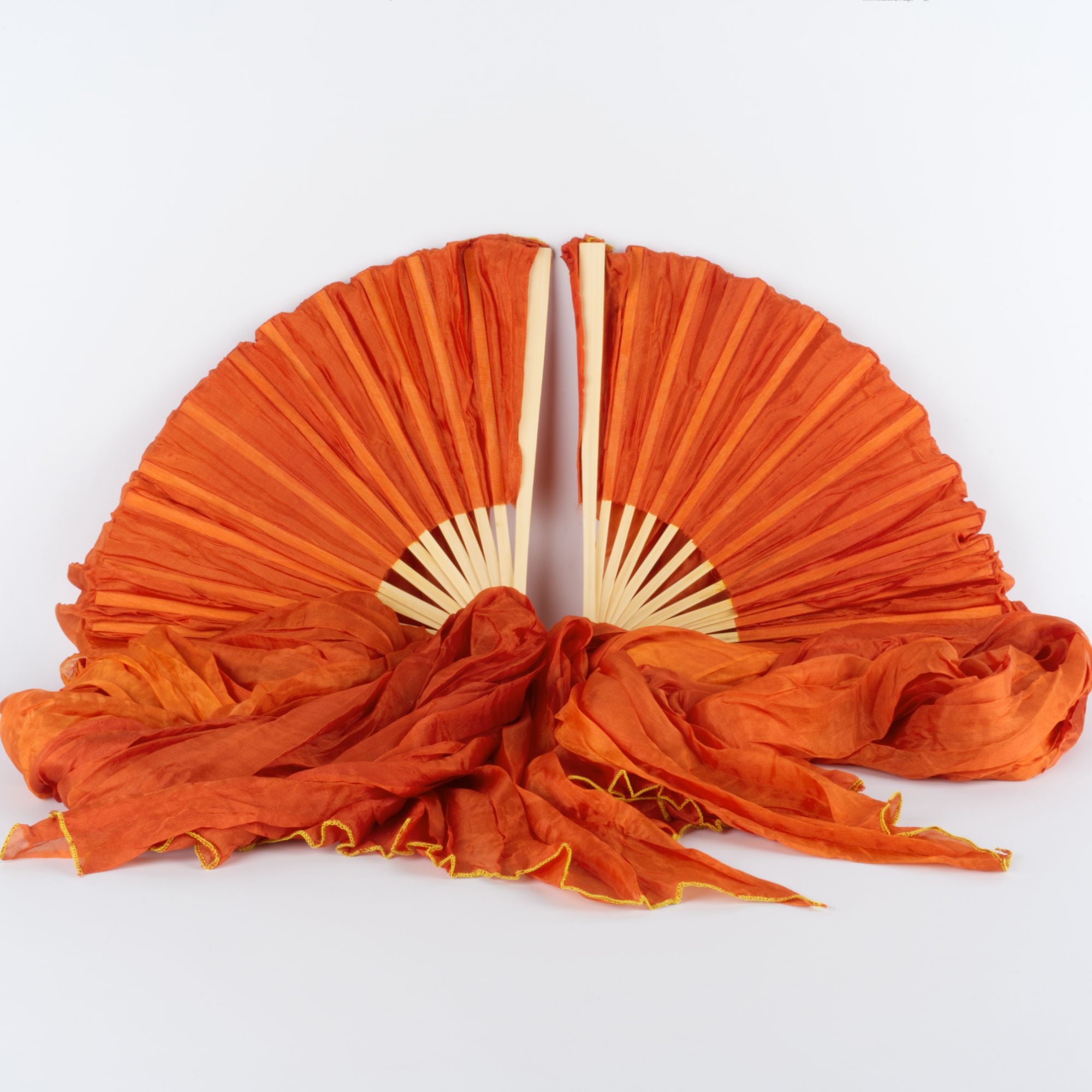 Silk Veil Fans Long - pair