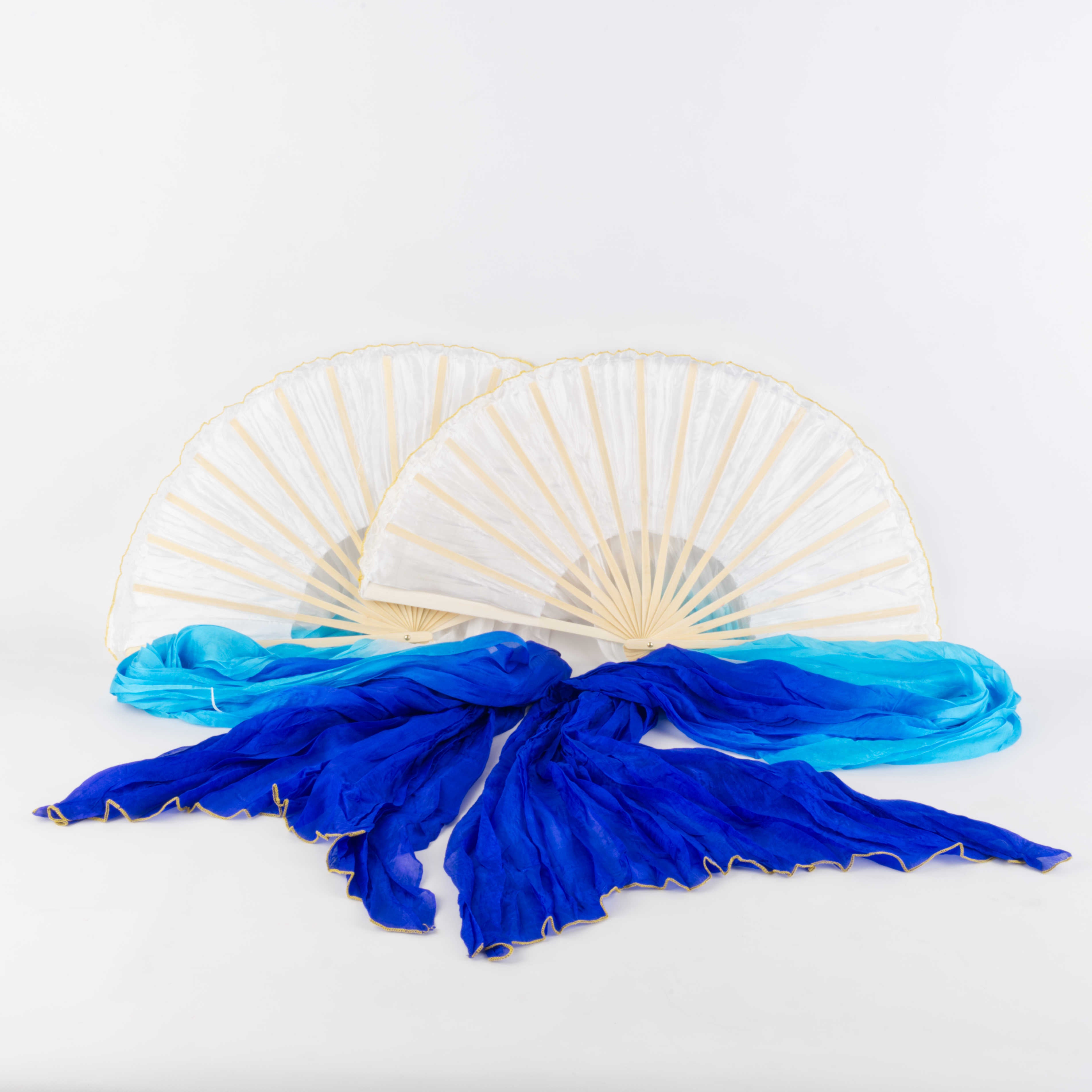 Silk Veil Fans Long - pair