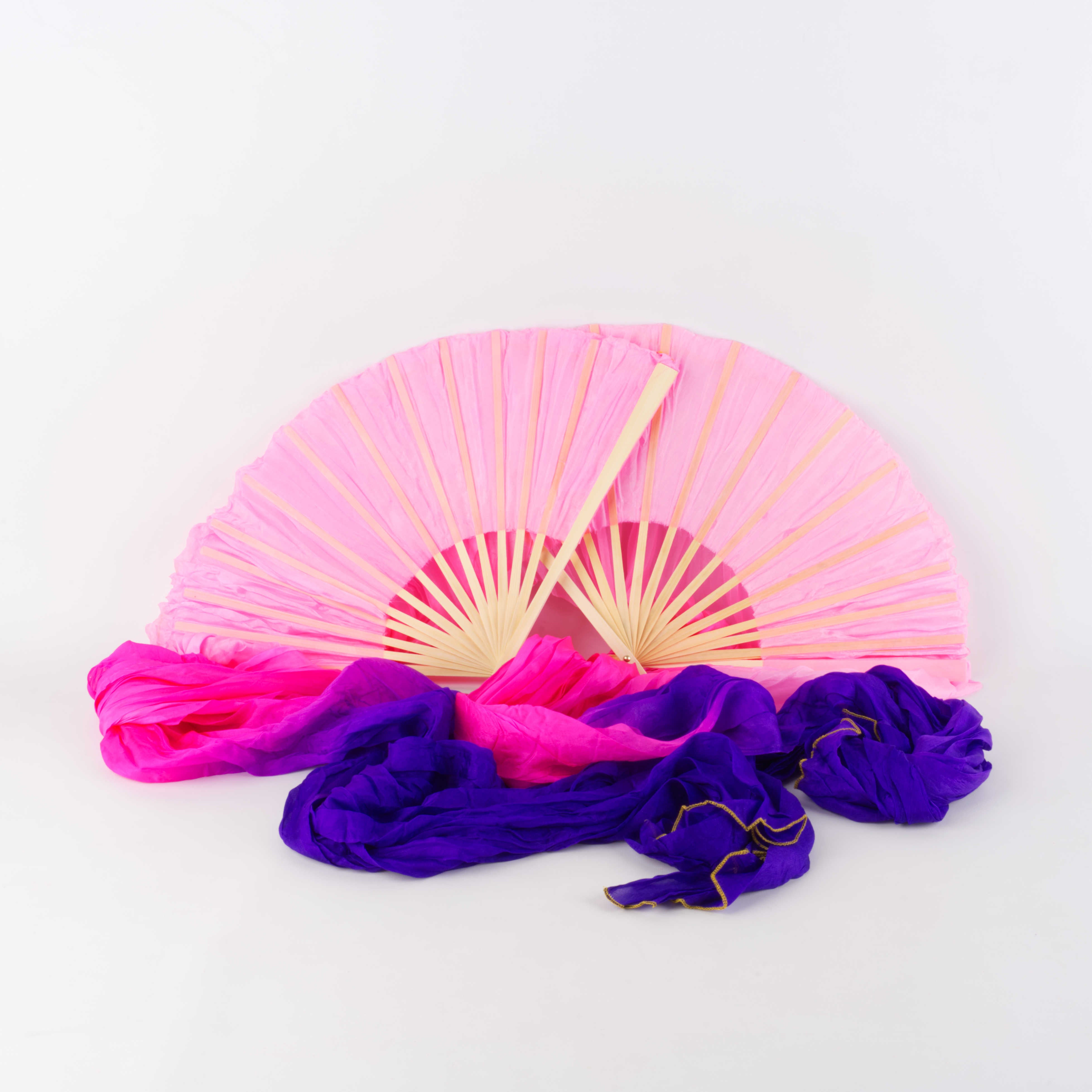 Silk Veil Fans Long - pair