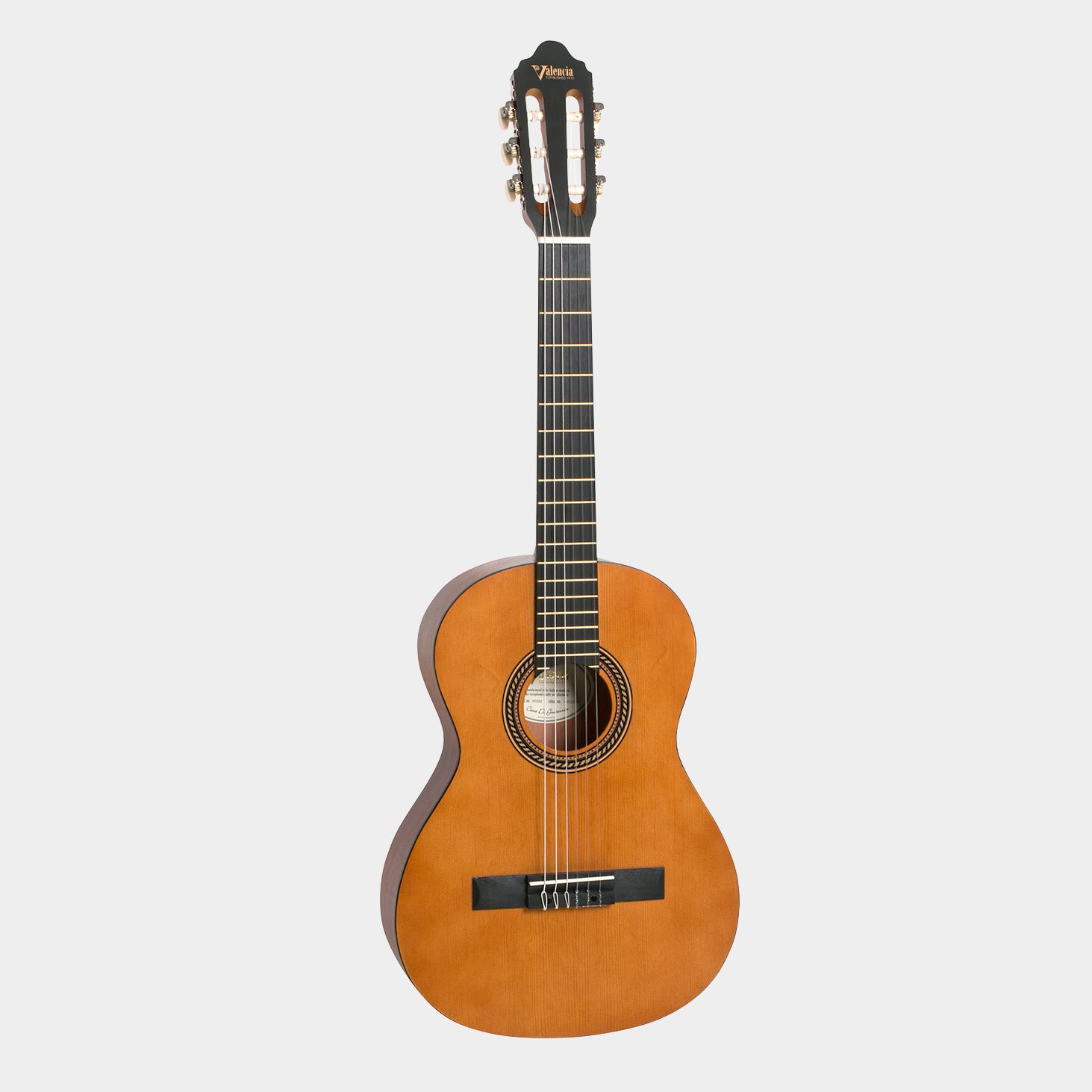Valencia Classical Guitar 200 Series 3/4 Size