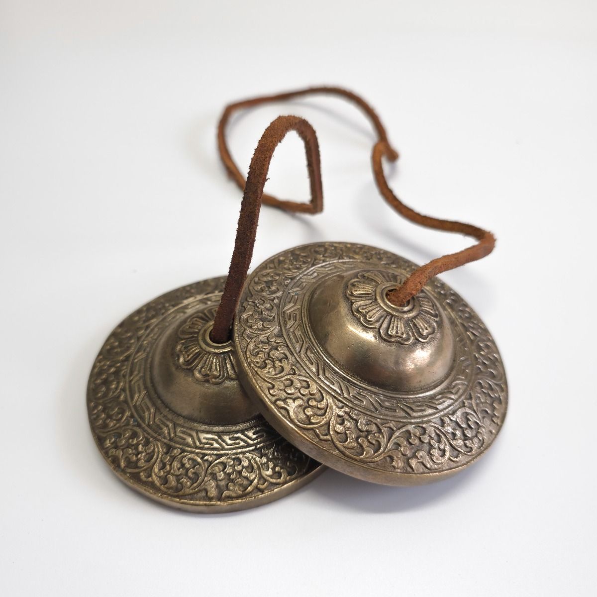 Bronze Tibetan Tingsha Cymbal Therapy Grade