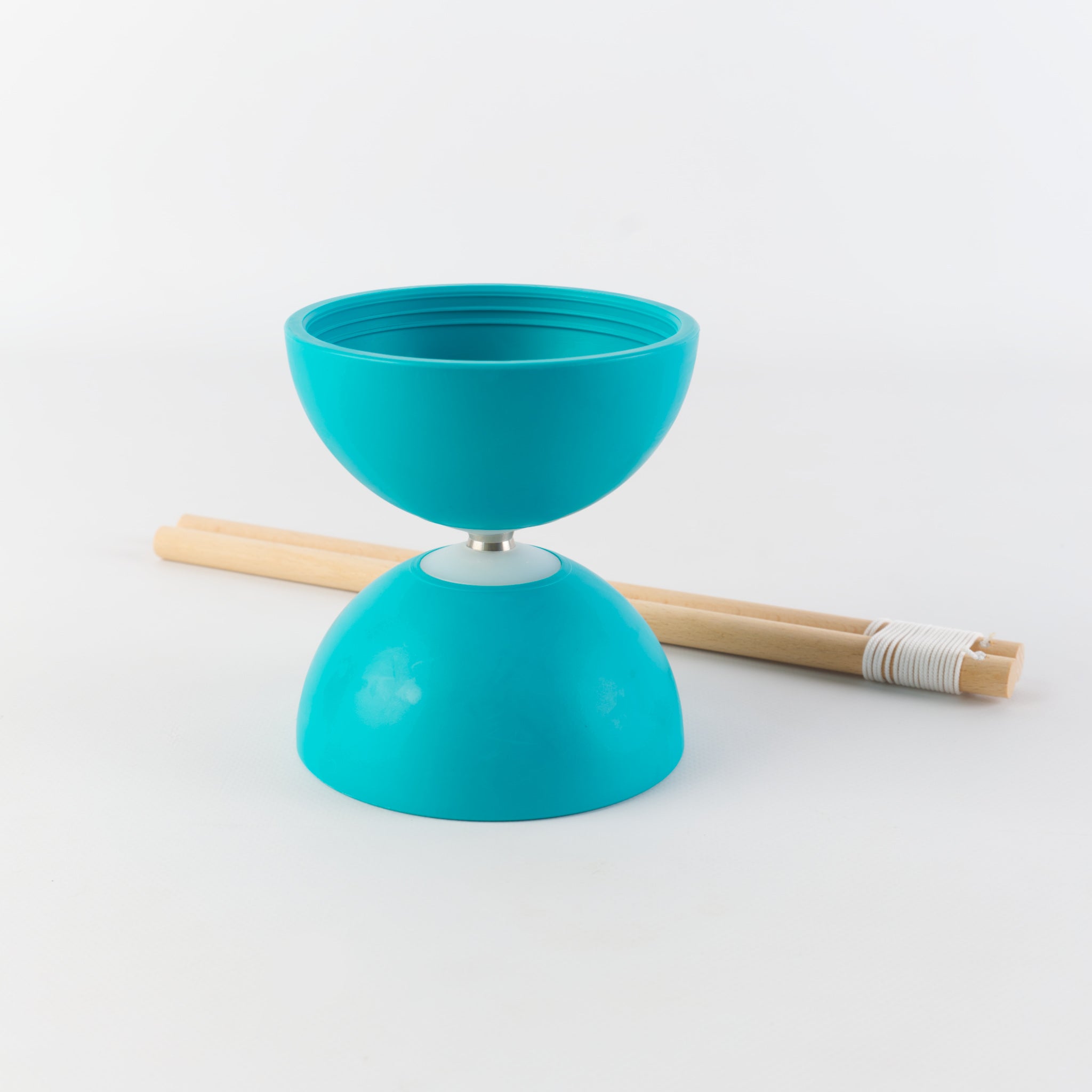 Diabolo Set Cyclone Classic Rouge Pro Triple Roulement Diabolo - Coloré
