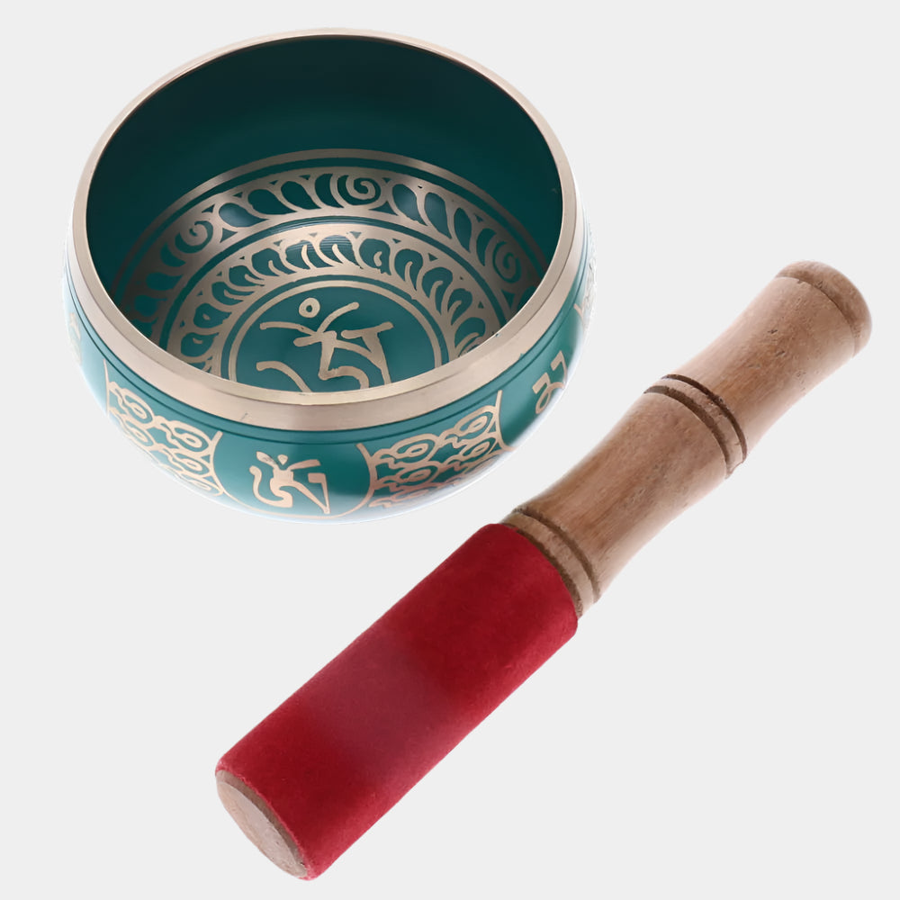 Green Tibetan Singing Bowl