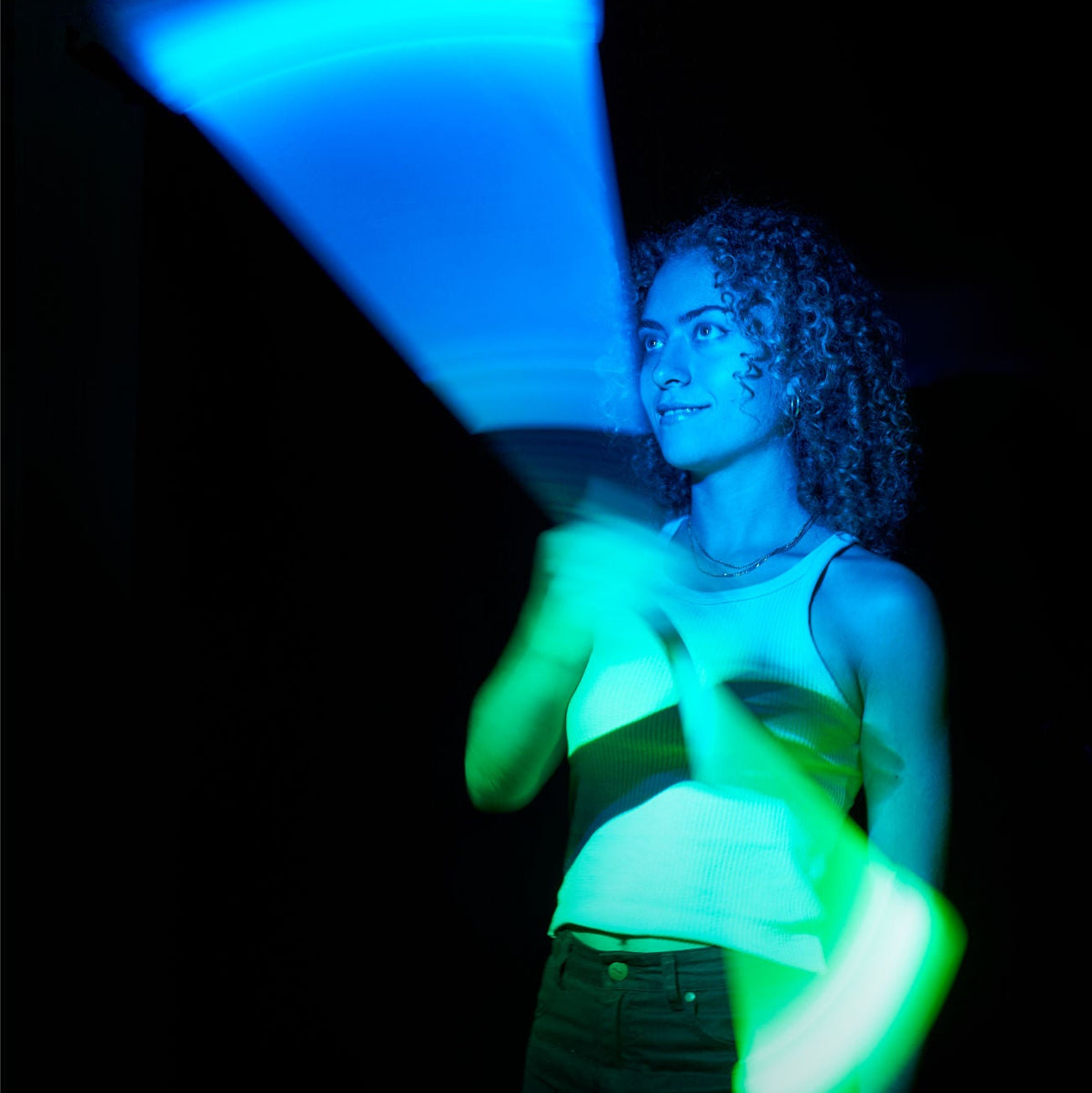 Lumi LED Double Staffs