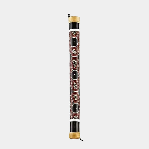 Dot Painted Bamboo Rainstick 40cm