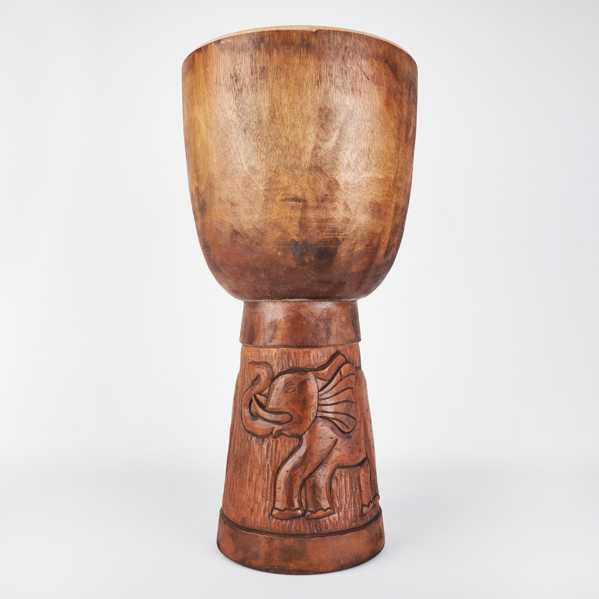 10" Mahogany Djembe Shell