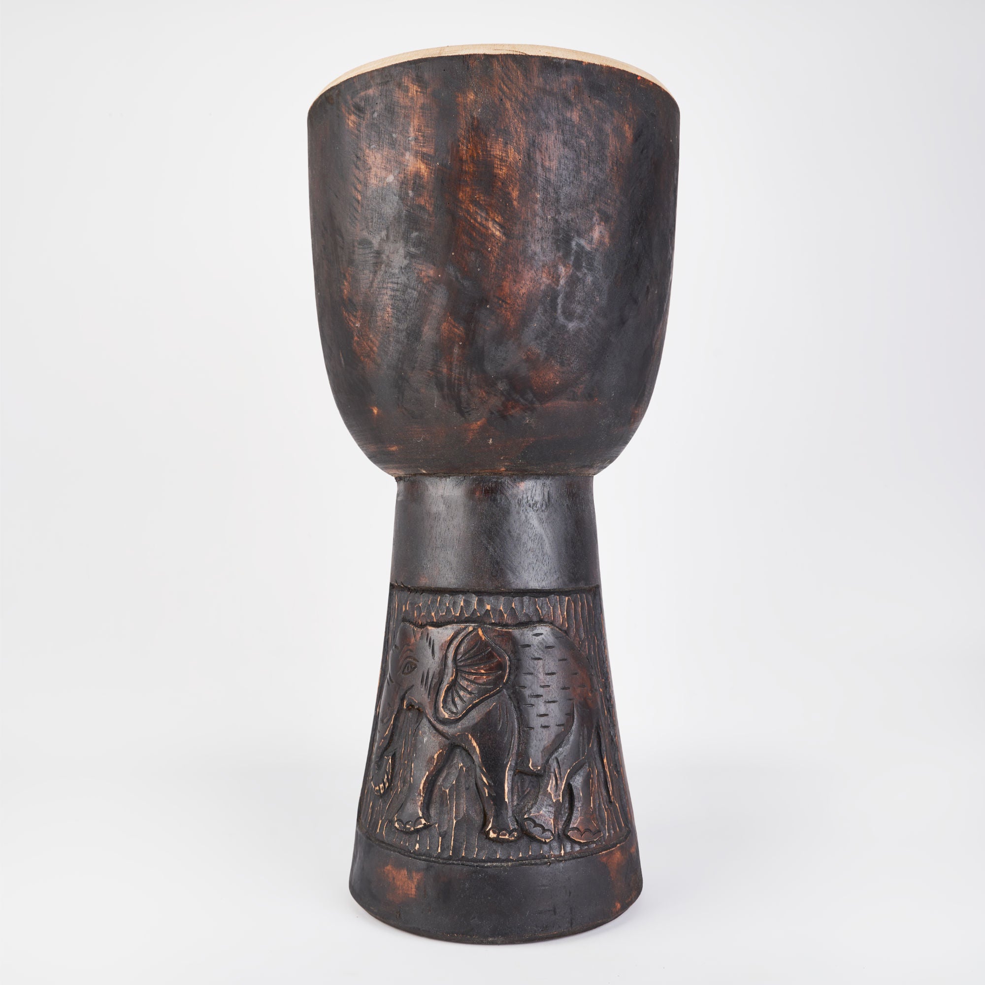 10" Mahogany Djembe Shell