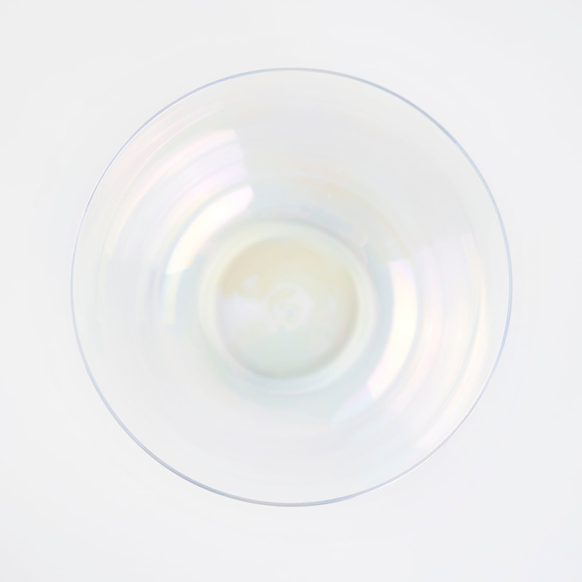 Aurora Pearl Crystal Singing Bowl - 8" | F