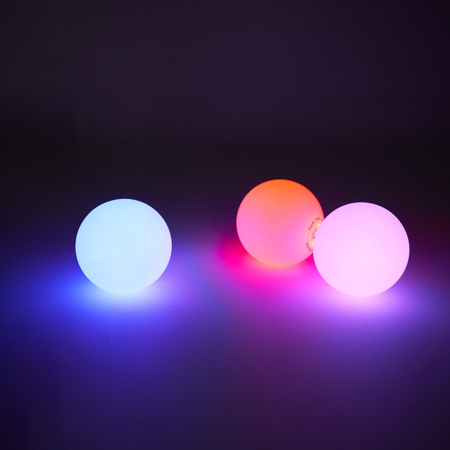 3W LED Glow Juggling Ball - Set of 3