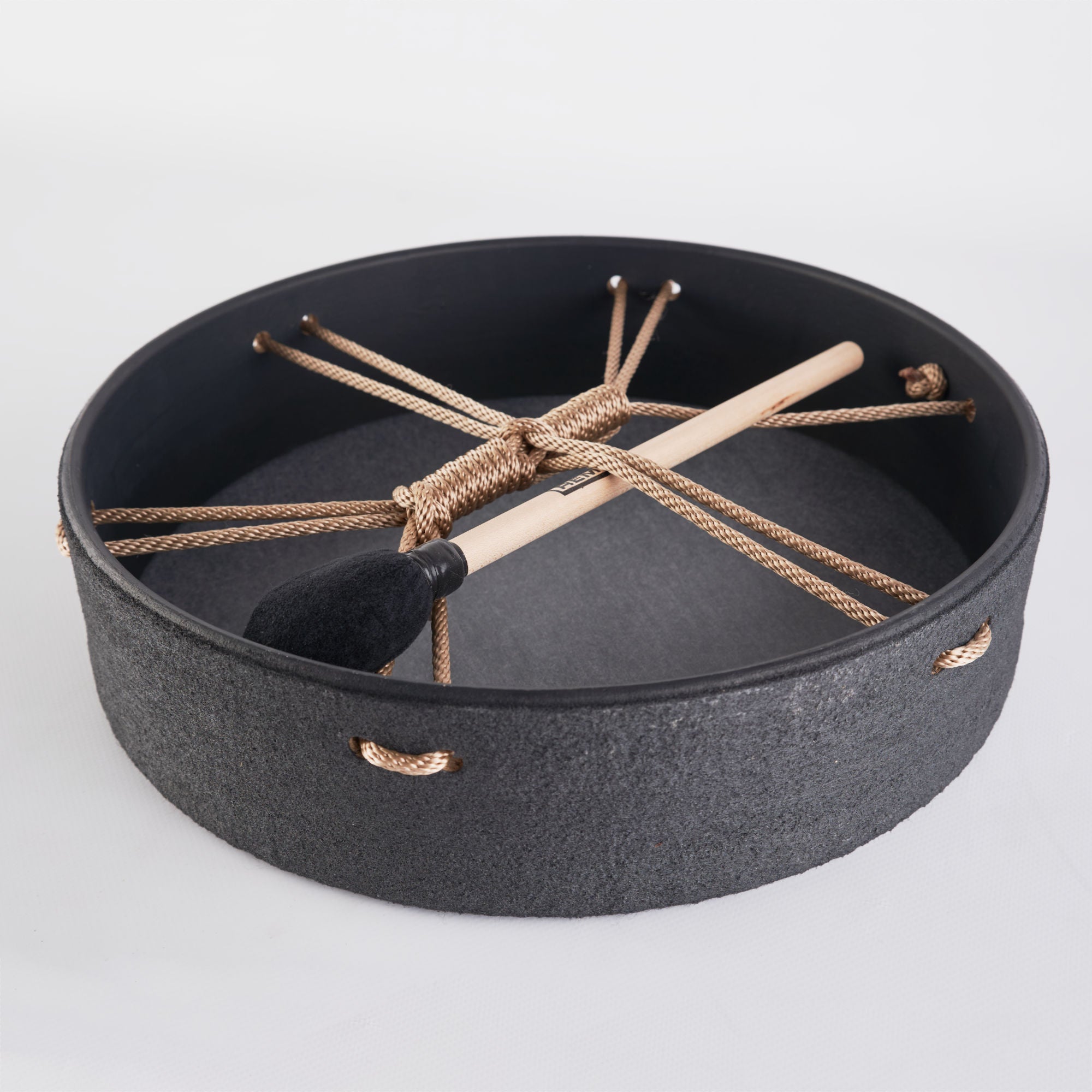 Bahia Buffalo Drum- Black Earth 16"