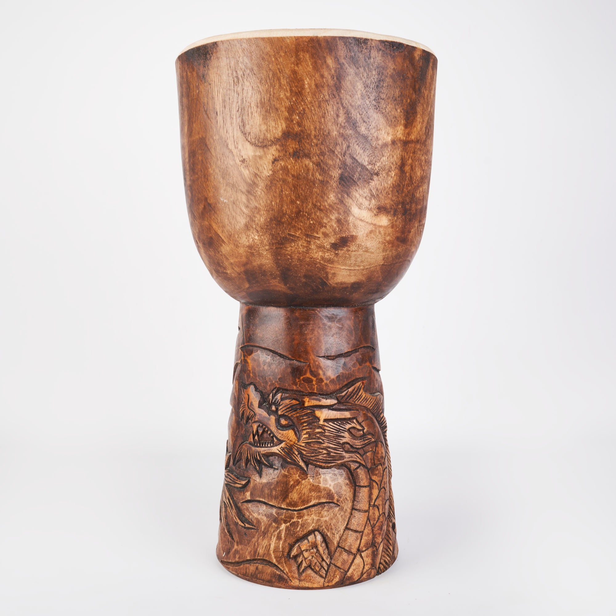 12" Mahogany Pro Djembe Shell