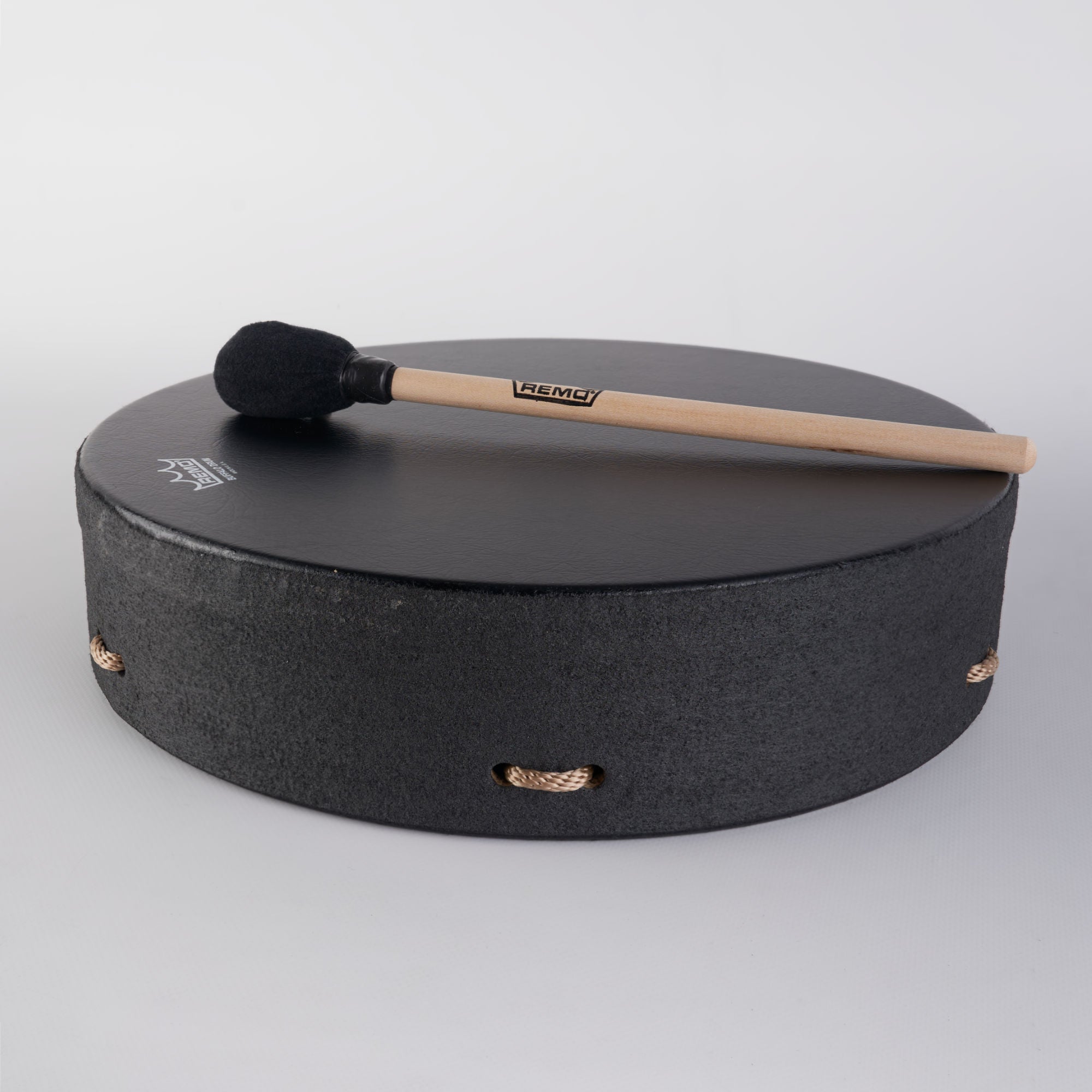 Bahia Buffalo Drum- Black Earth 16"