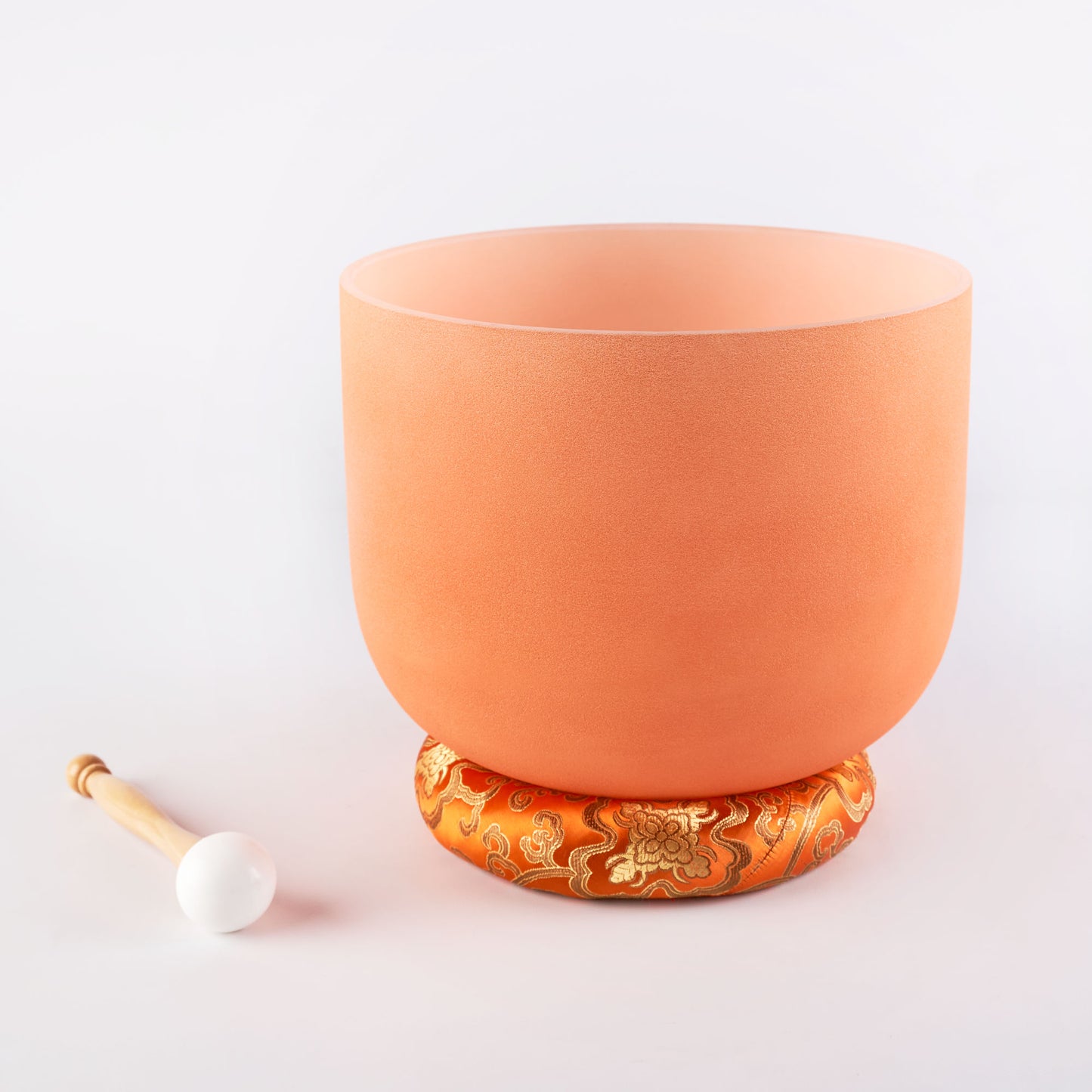 Creativity Crystal Singing Bowl Orange- 11" D