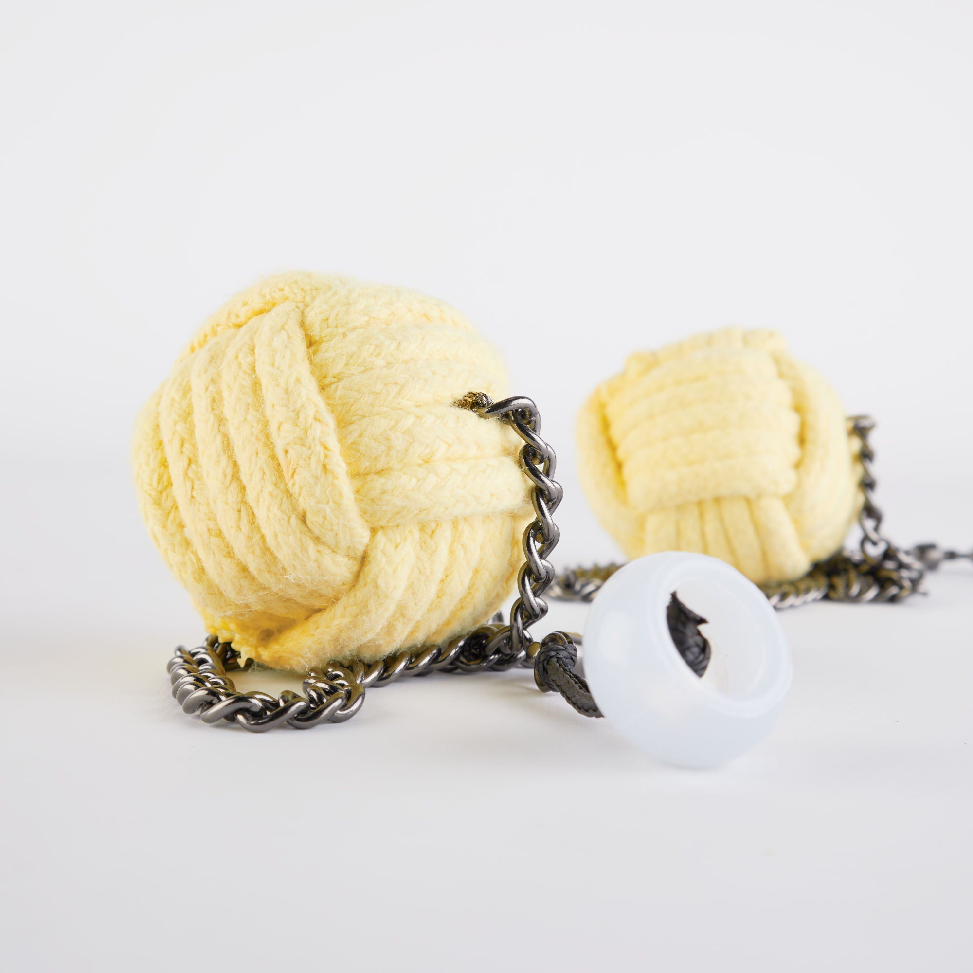 Monkey Fist Fire Poi Set