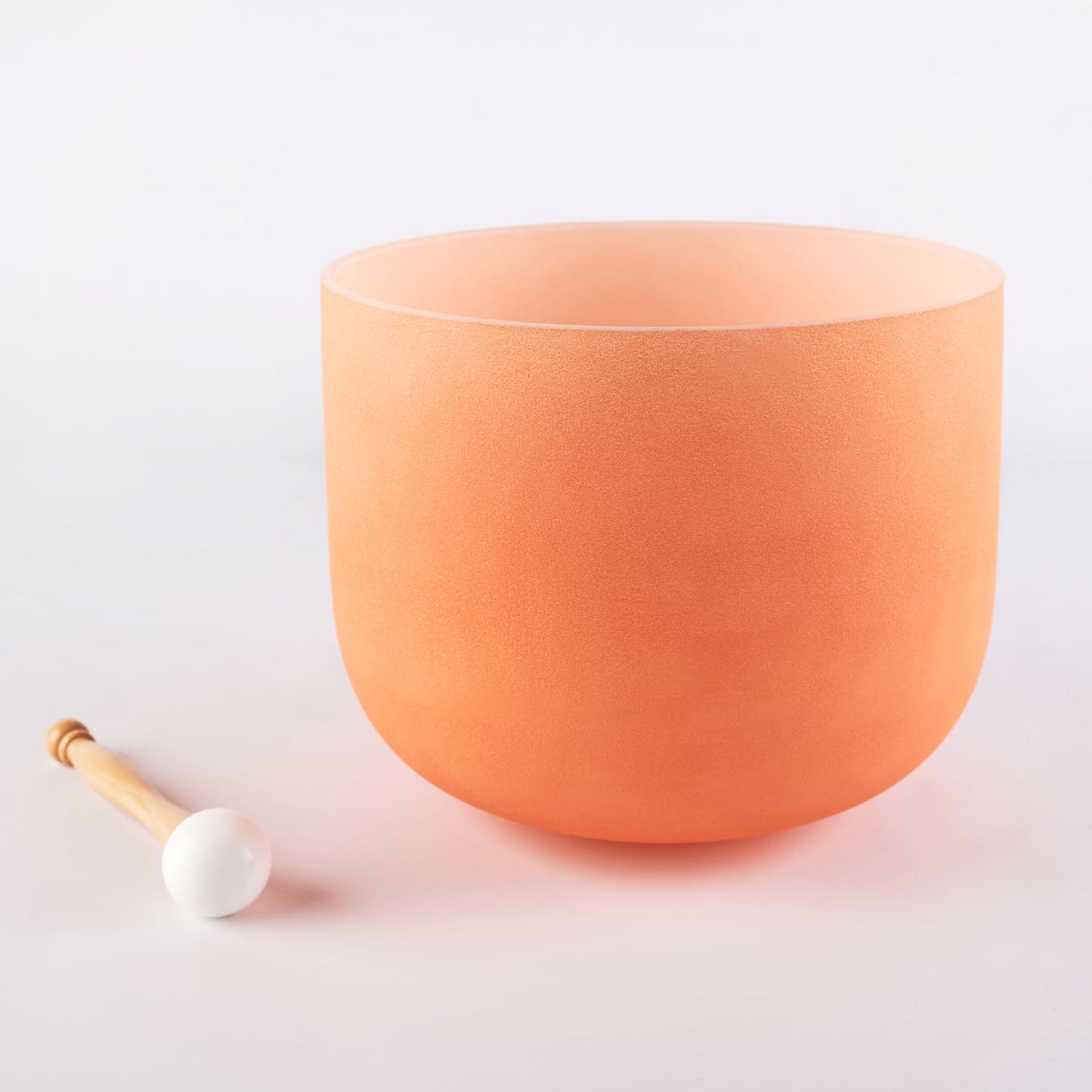 Creativity Crystal Singing Bowl Orange- 11" D