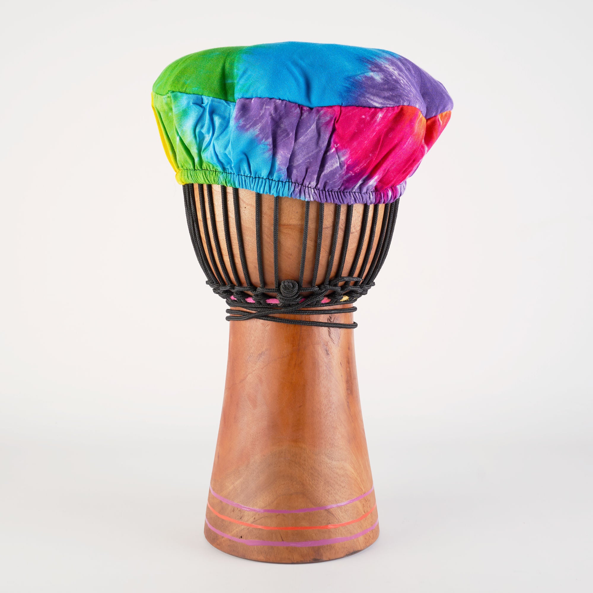 Djembe Head Cover Rainbow