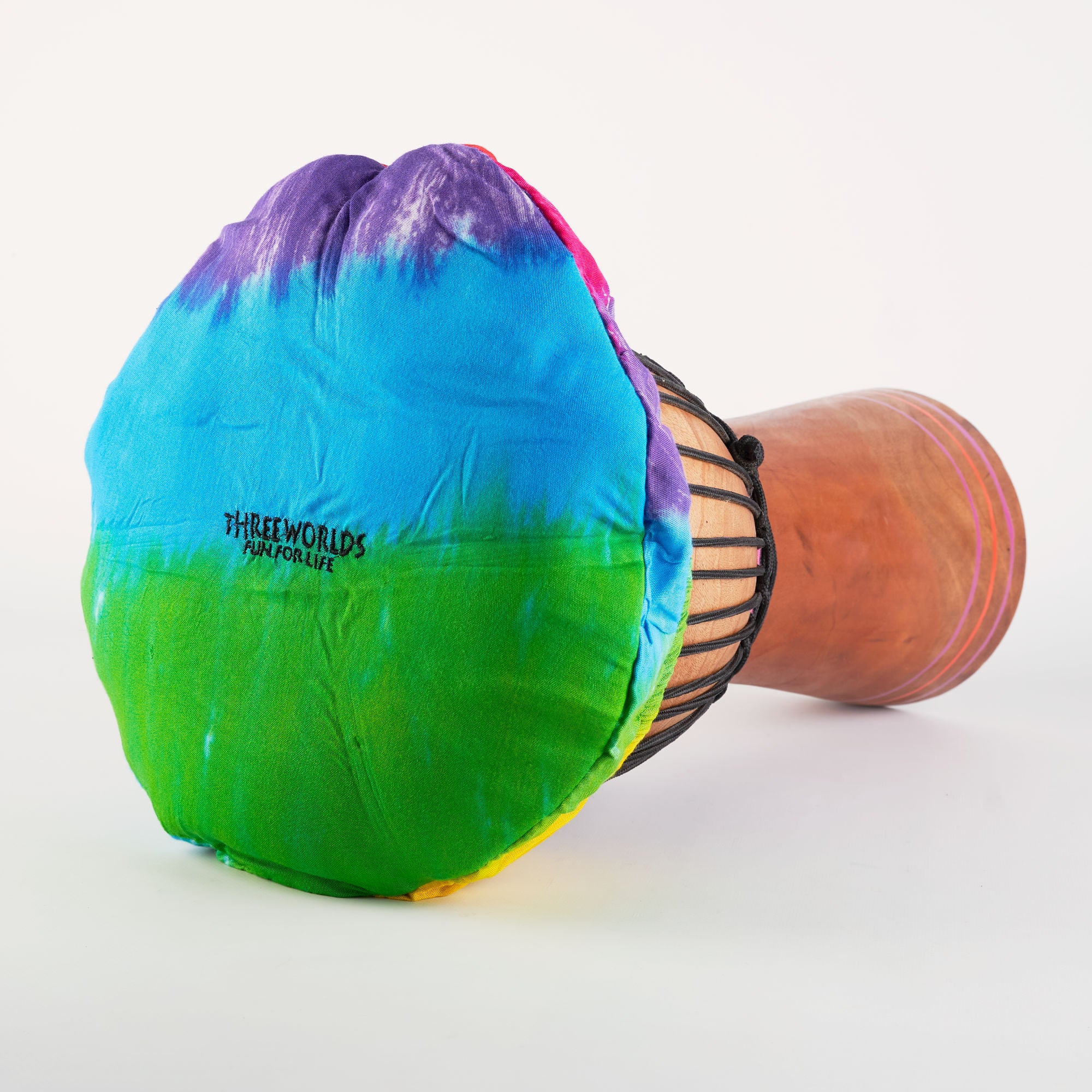 Djembe Head Cover Rainbow