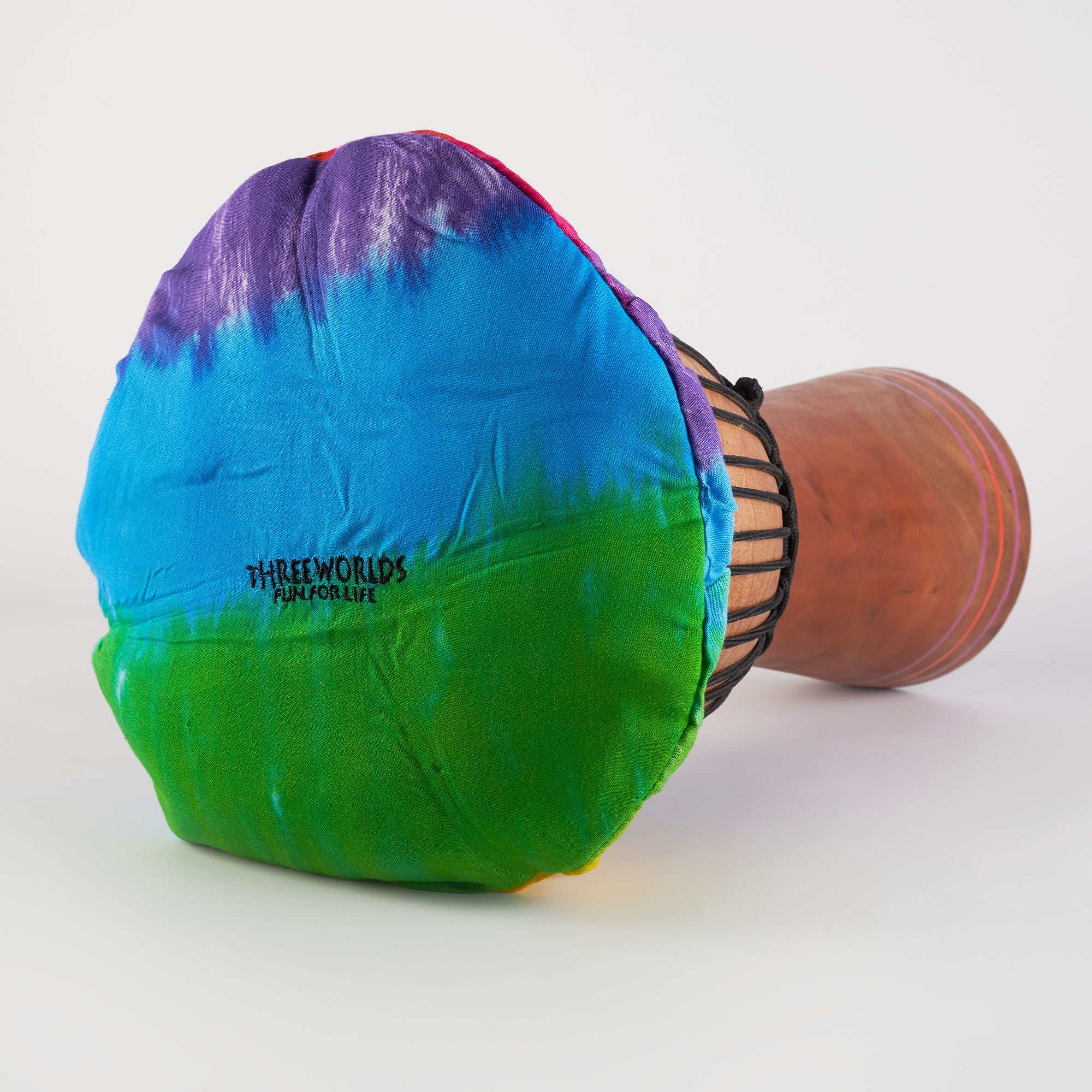 Djembe Head Cover Rainbow