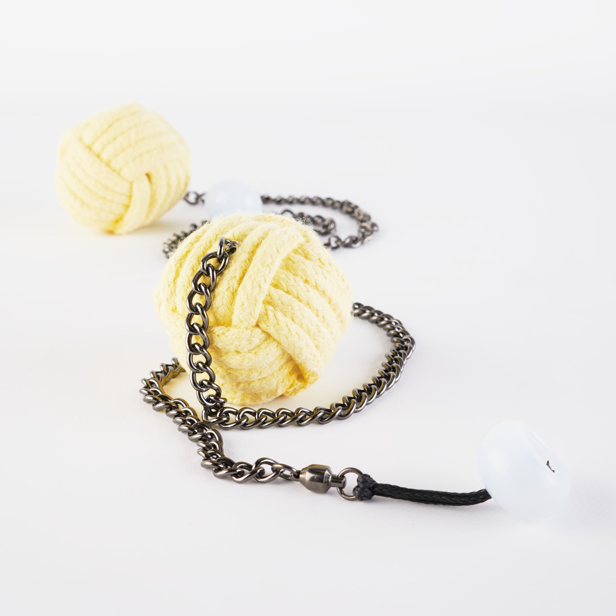 Monkey Fist Fire Poi Set