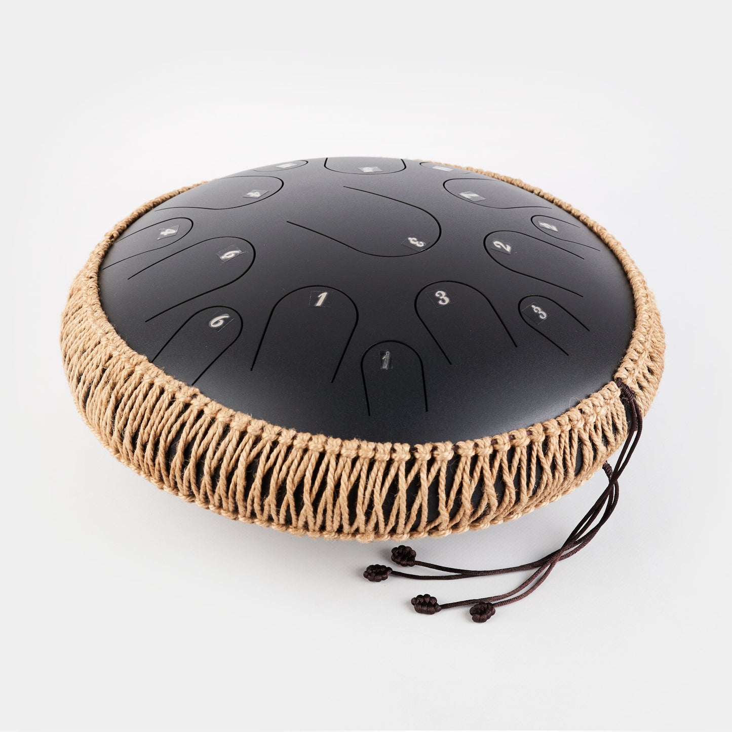 Kayu 14" Macrame Steel Tongue Drum