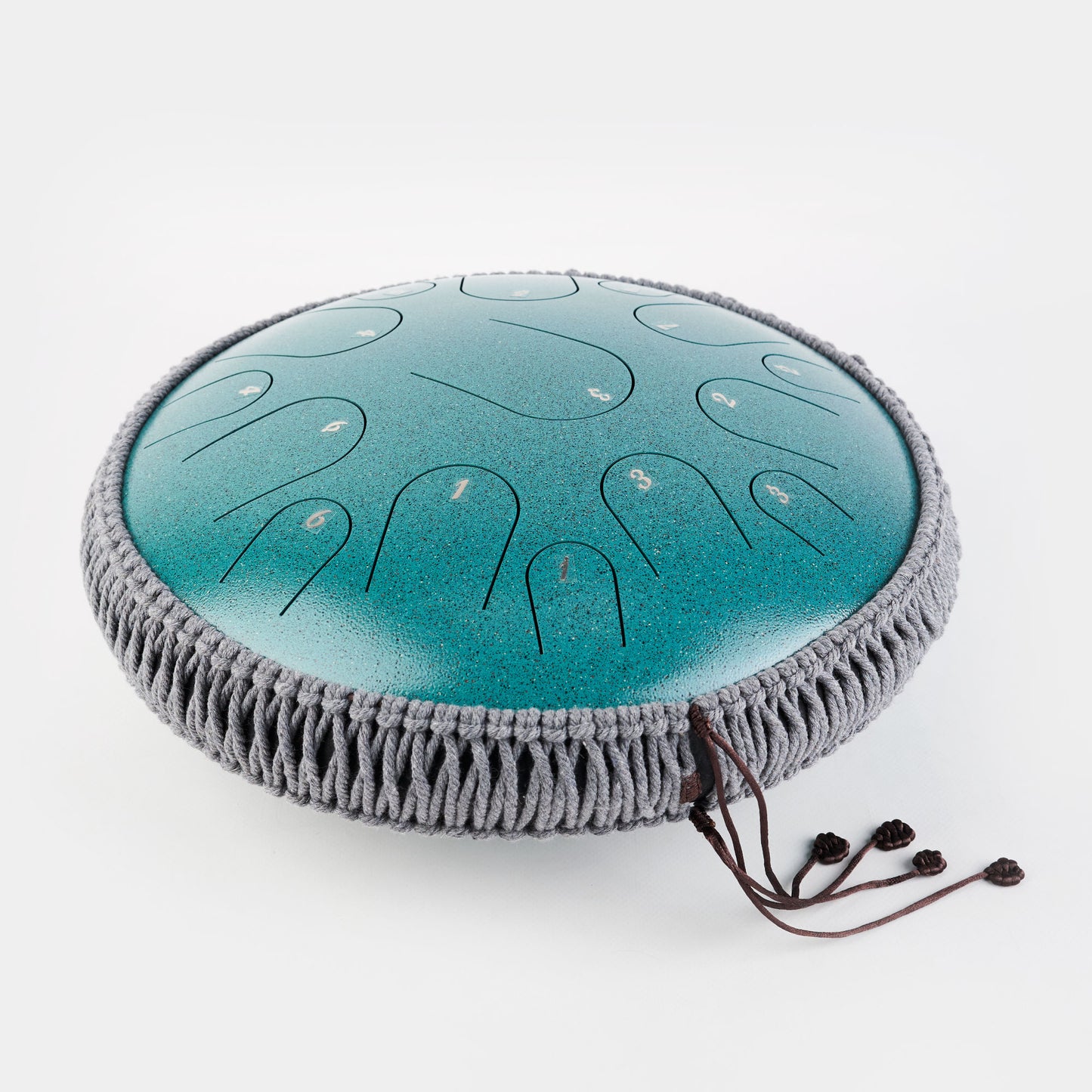 Kayu 14" Macrame Steel Tongue Drum