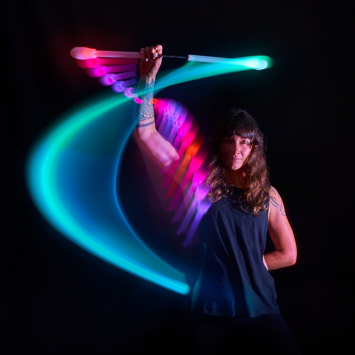 Lumi Pro LED Glow Nunchuckas