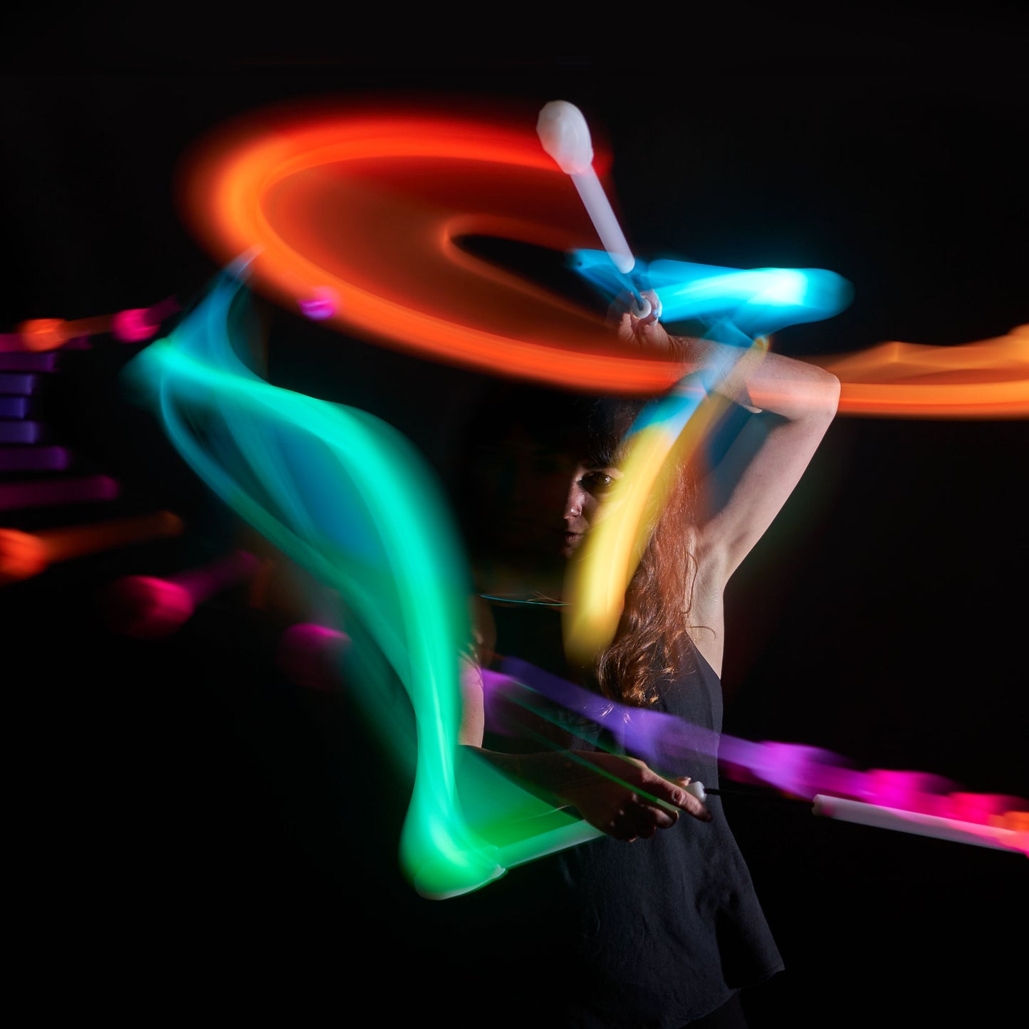 Lumi Pro LED Glow Nunchuckas
