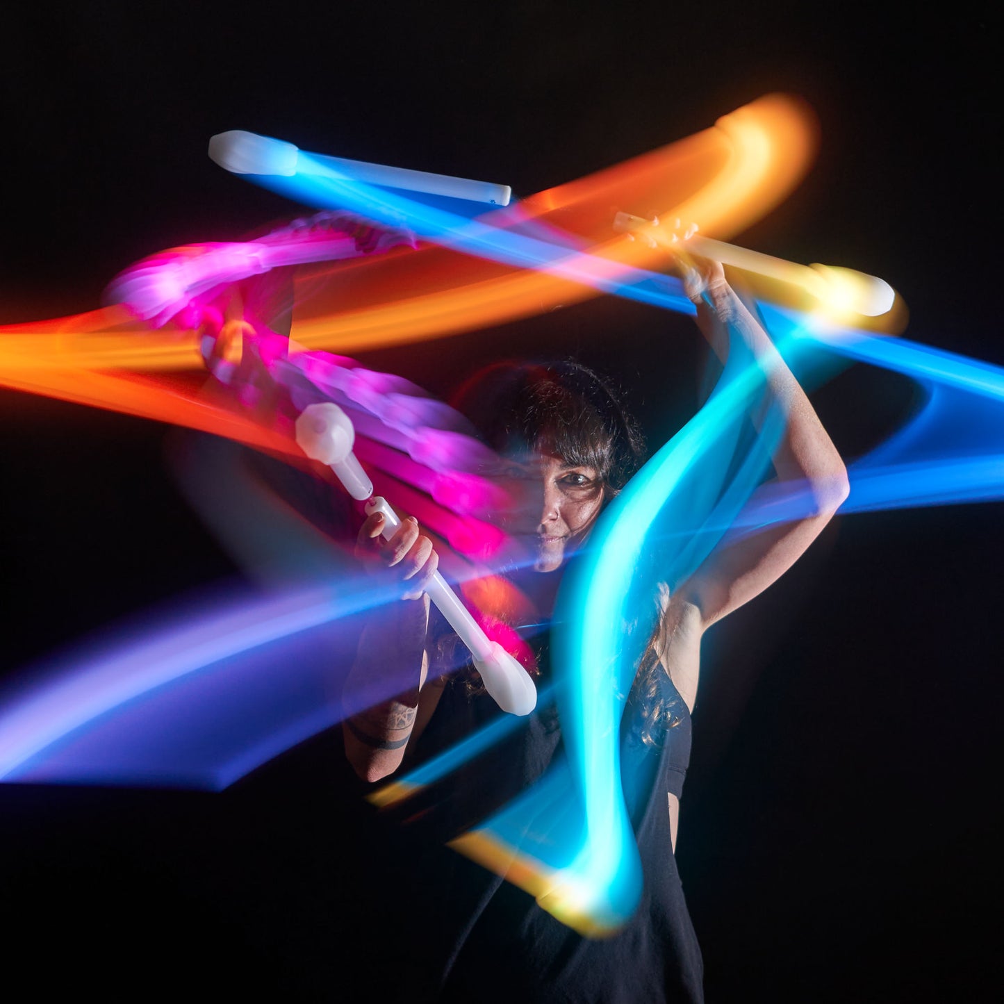 Lumi Pro LED Glow Nunchuckas