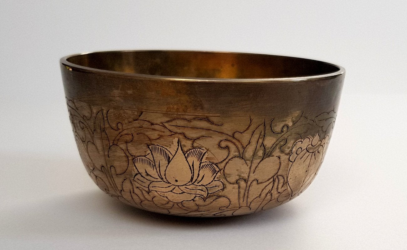 Deep Copper Ashtamangala Singing Bowl