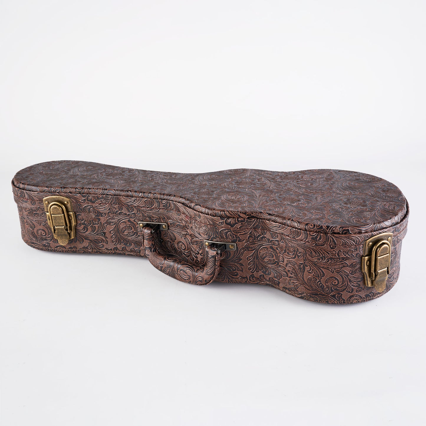 Brown Paisley Ukulele Case