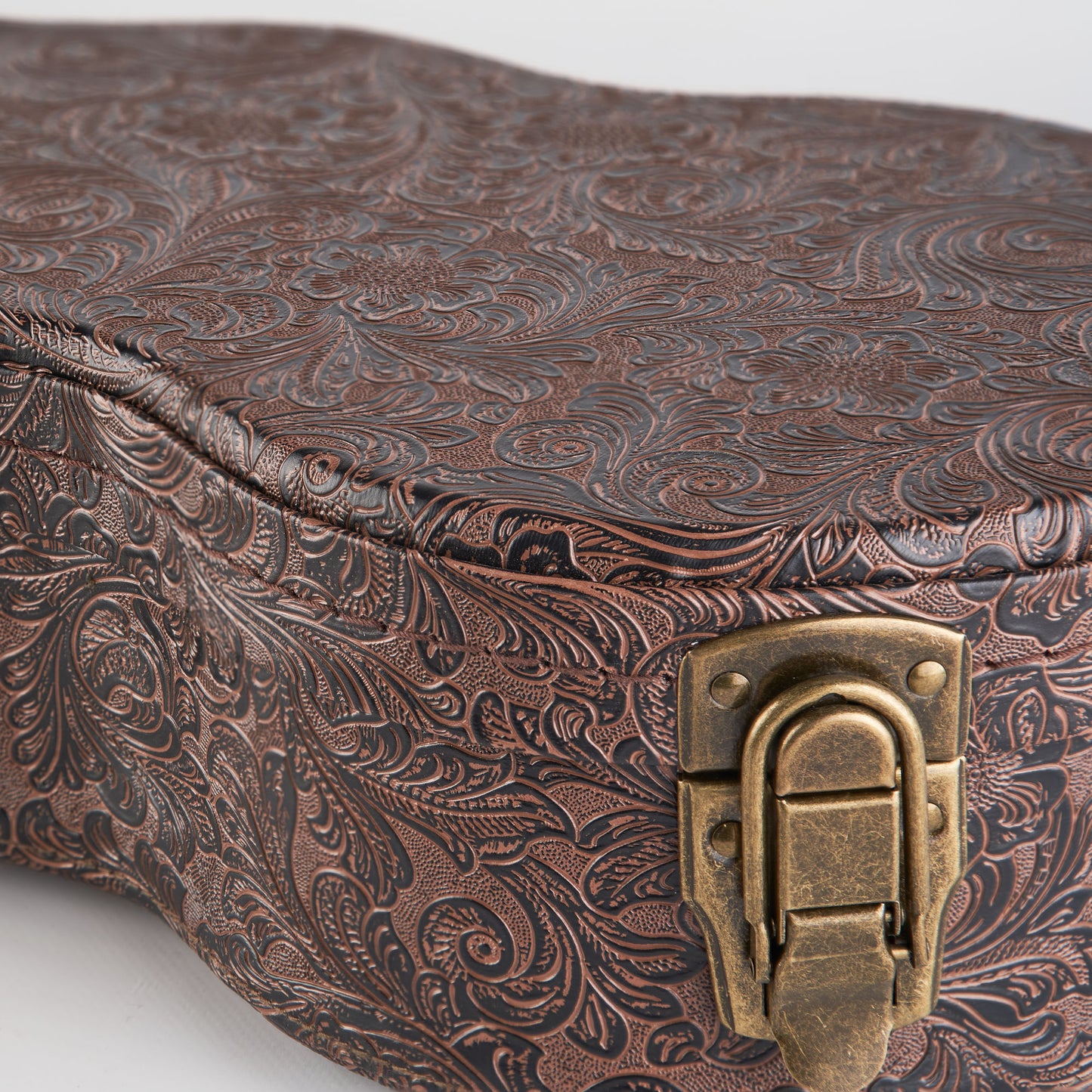 Brown Paisley Ukulele Case