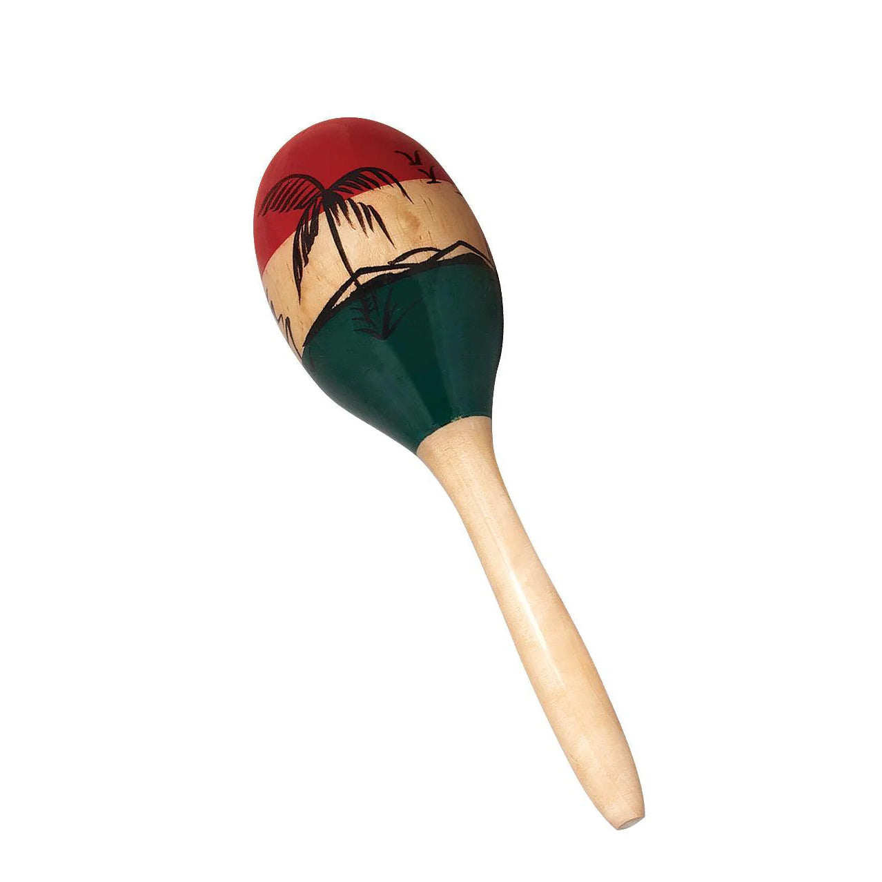 Wooden Tropical Maraca