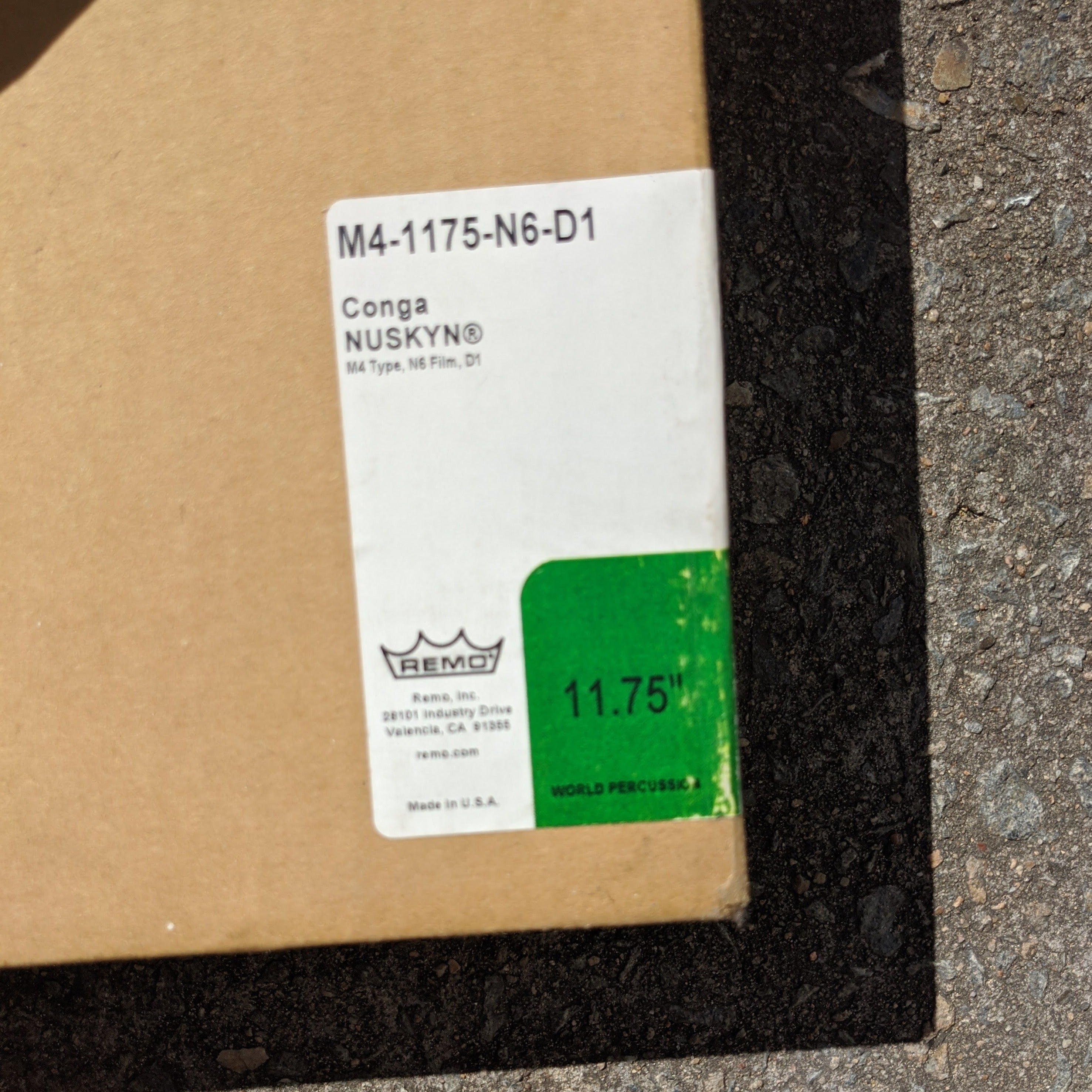 FINAL SALE - Remo Conga Nuskyn Drum Head 11.75"